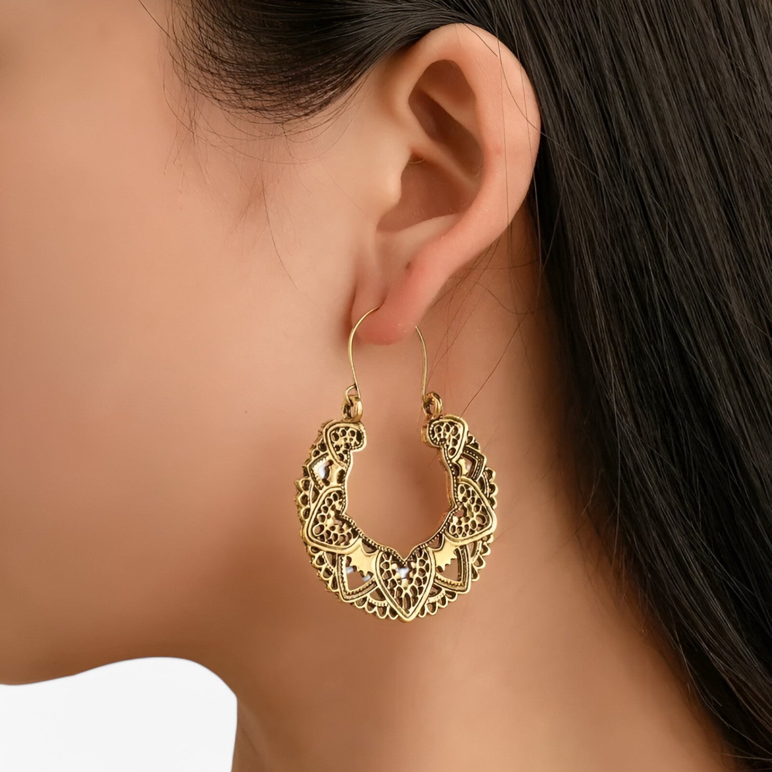 Jeanette | orecchini color argento - eleganza senza tempo per ogni occasione - Oro - Accessories Jewelry EARRINGS womens earring - Concept Palermo