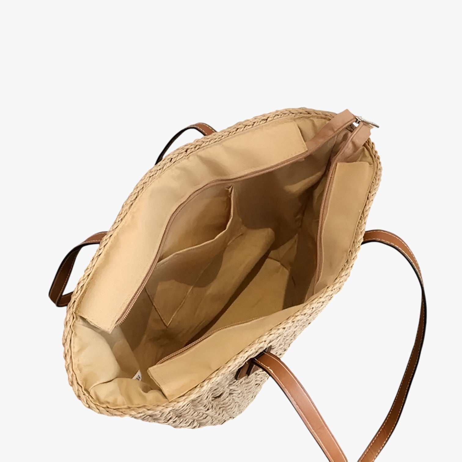 Leilani | Borsa a tracolla in paglia intrecciata per donna - Leggera e spaziosa borsa estiva - - handbags Women's handbags - Concept Palermo