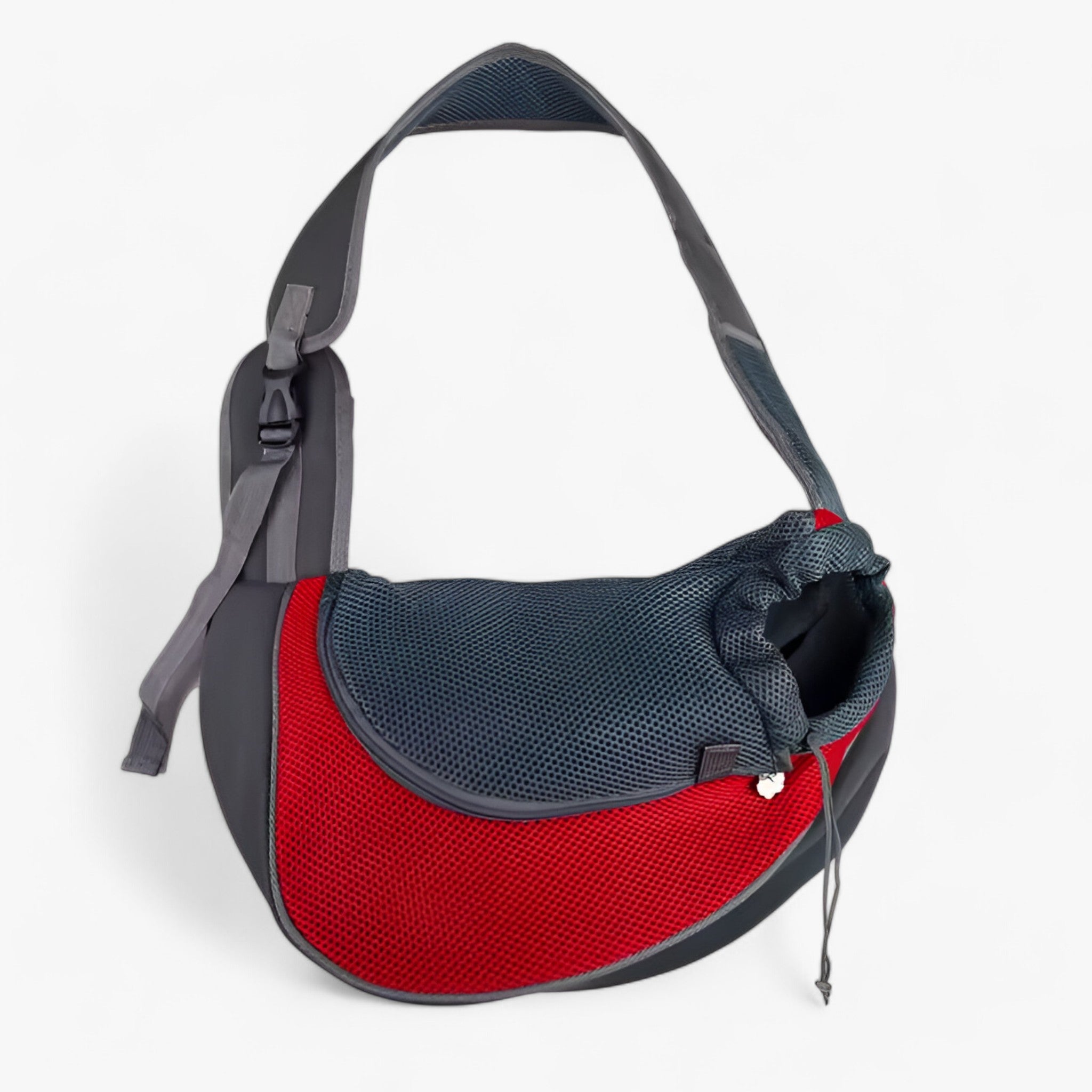 PawGo | Borsa Comoda per Gatti e Cani – Zaino e Borsa a Spalla in Uno - Rosso - - Concept Palermo
