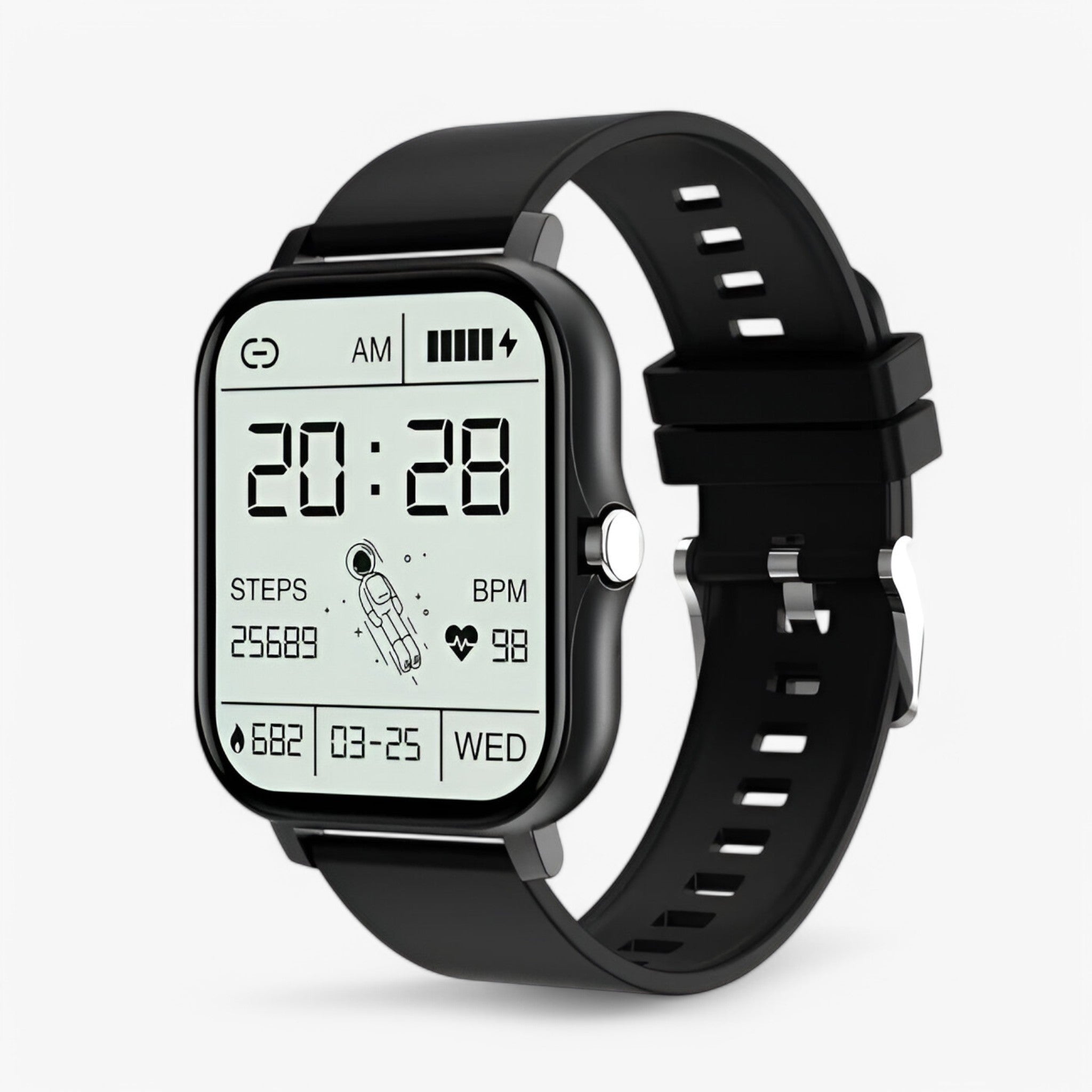 Matteo | Smartwatch intelligente ed elegante - Nero - - Concept Palermo