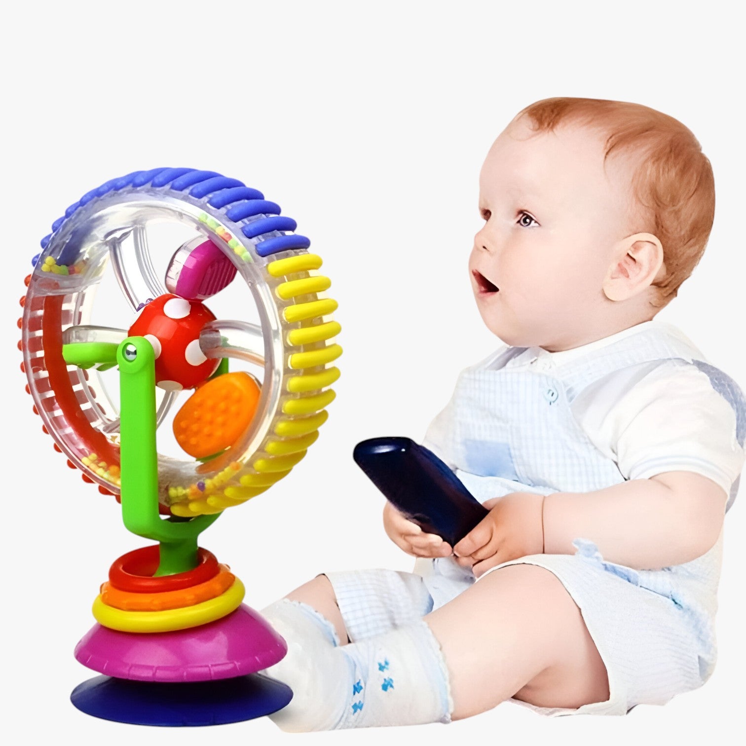 Dela | Spinner interattivo da seggiolone con ventosa - - baby toys toys toys & gifts TOYS AND GAMES toys for kids - Concept Palermo