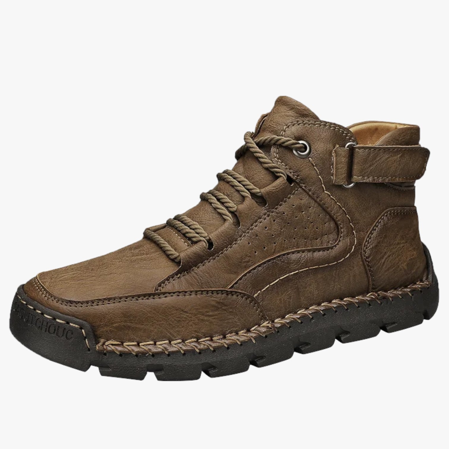 Felix | Scarpe Outdoor Uomo Premium Invernali & Impermeabili, Suola Artigianale per Pesca, Trekking e Avventura - cachi - Boots & Shoes Men's Shoes shoes shoes for men - Concept Palermo