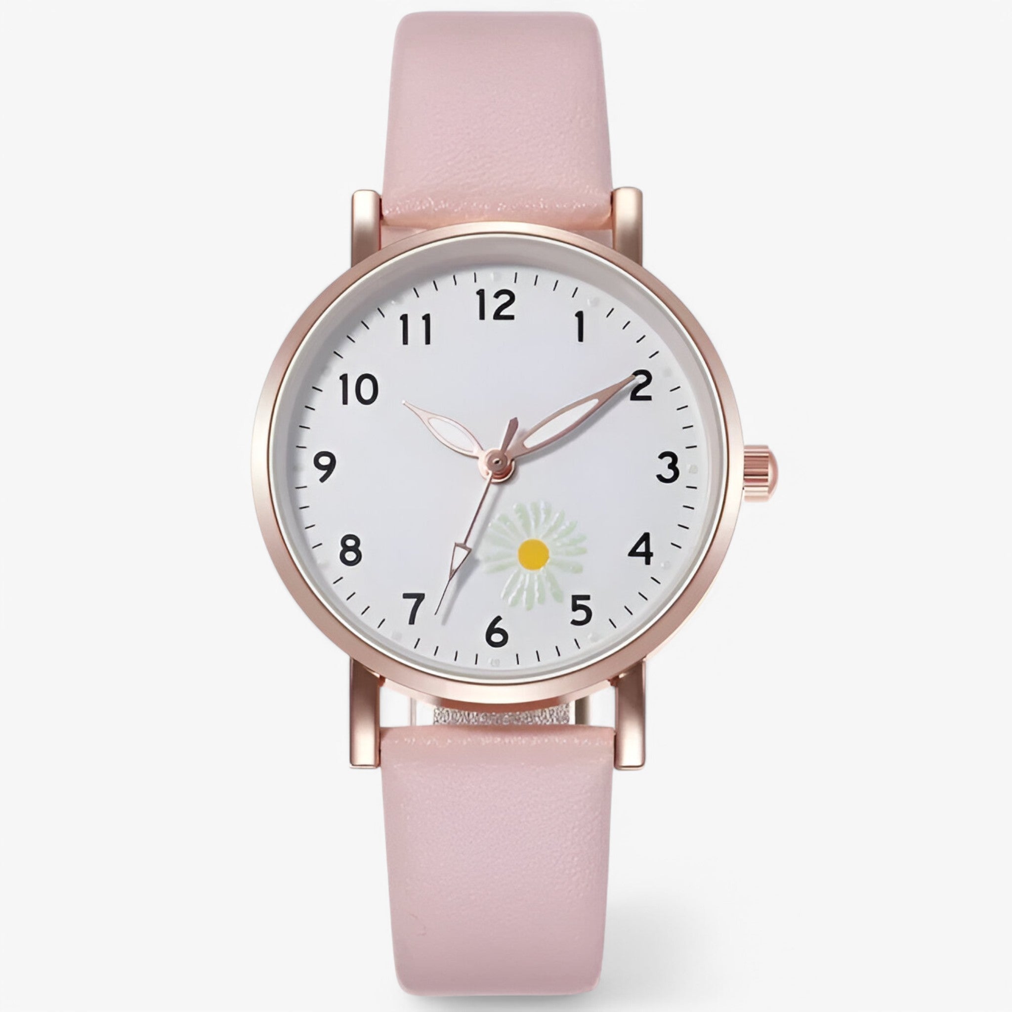 Clara | Orologio Retrò Luminoso da Donna - Rosa - female watch watch for women - Concept Palermo