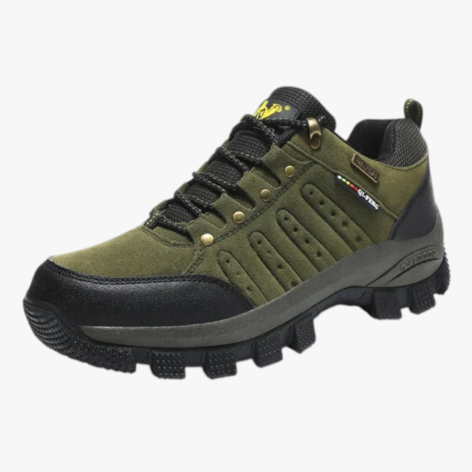 Emilio | Scarpe in Pelle Impermeabili Outdoor Comfort Elegante per Ogni Avventura - Verde Scuro - Boots & Shoes Men's Shoes shoes Shoes men - Concept Palermo