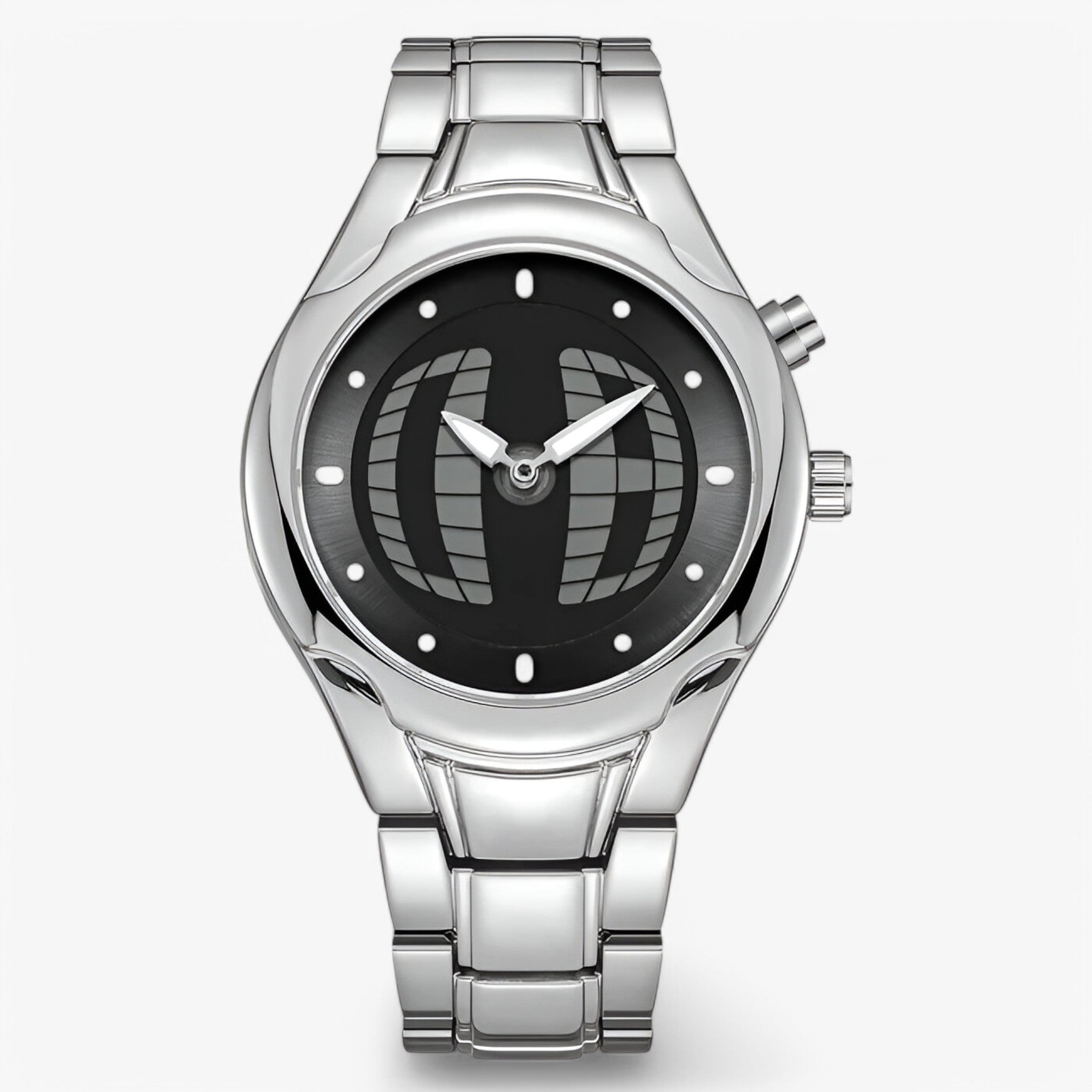 Armand | Orologio Retrò in Acciaio Inossidabile - Nero - - Concept Palermo