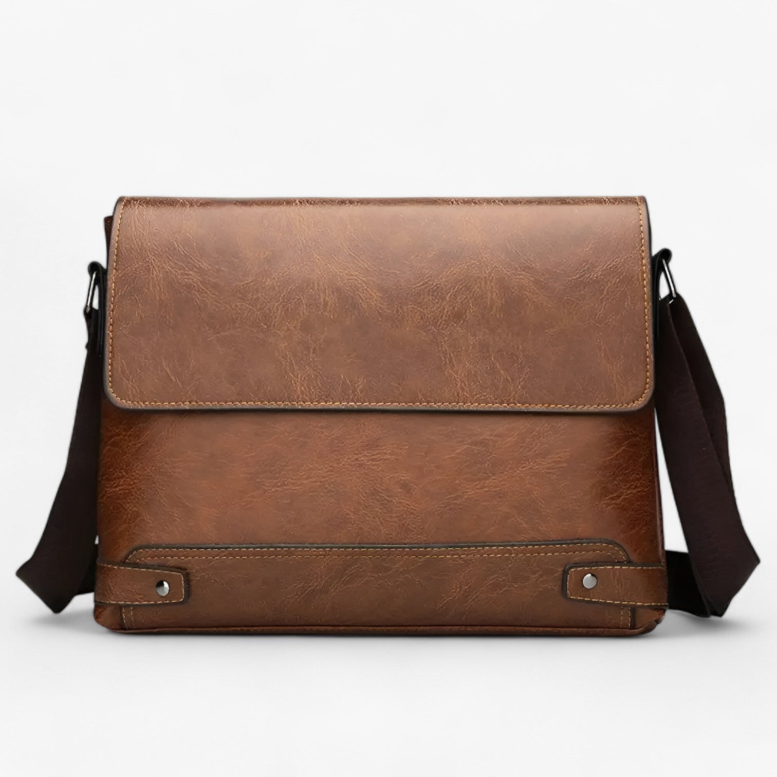 Thiago | Borsa per laptop in PU con funzionalità business elegante - cachi - bag Leather Bag mens bag - Concept Palermo