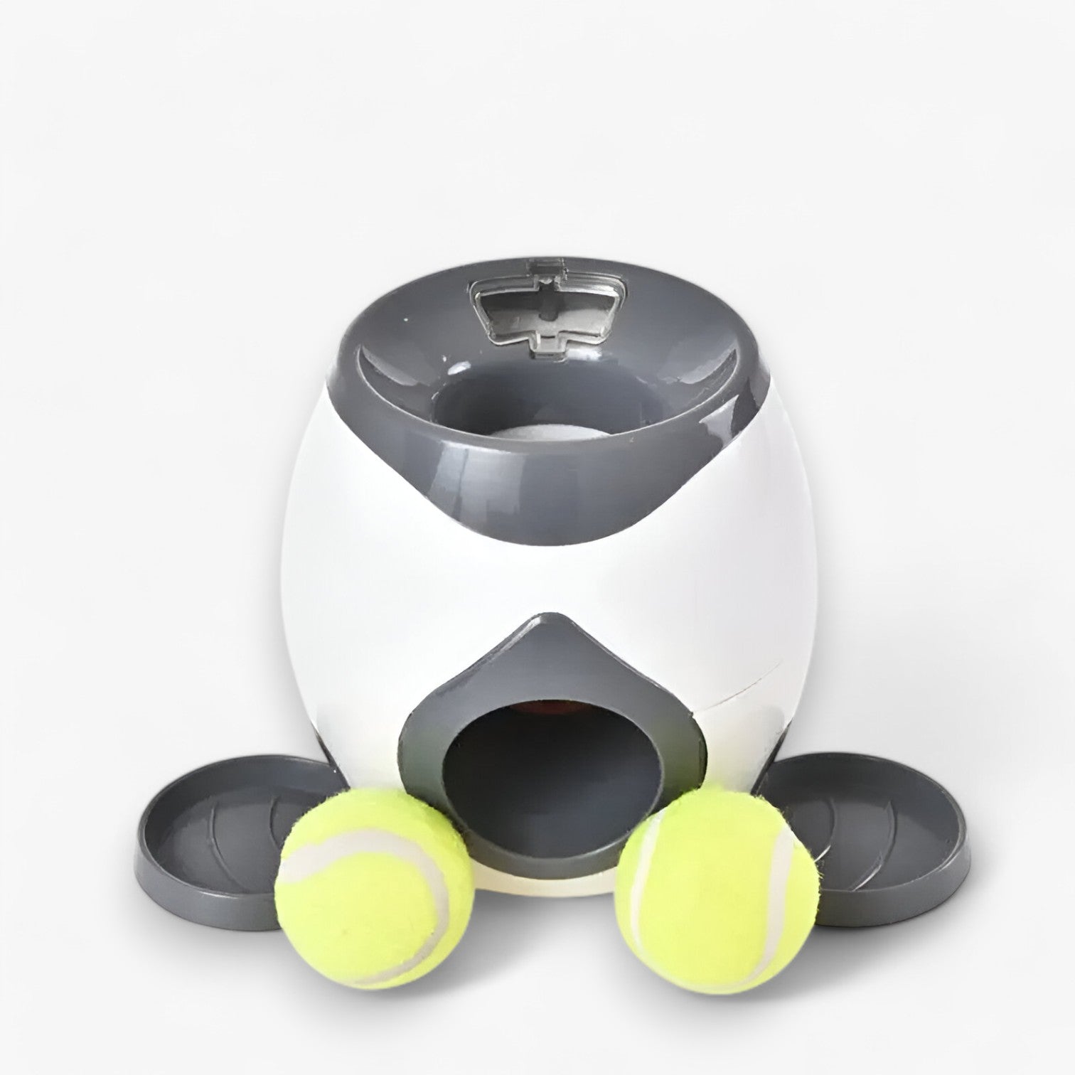 Kipper | Distributore Intelligente di Tennis e Snack per Cani - Grigio scuro Con due palline - pet pet accessories PET SUPPLIES - Concept Palermo
