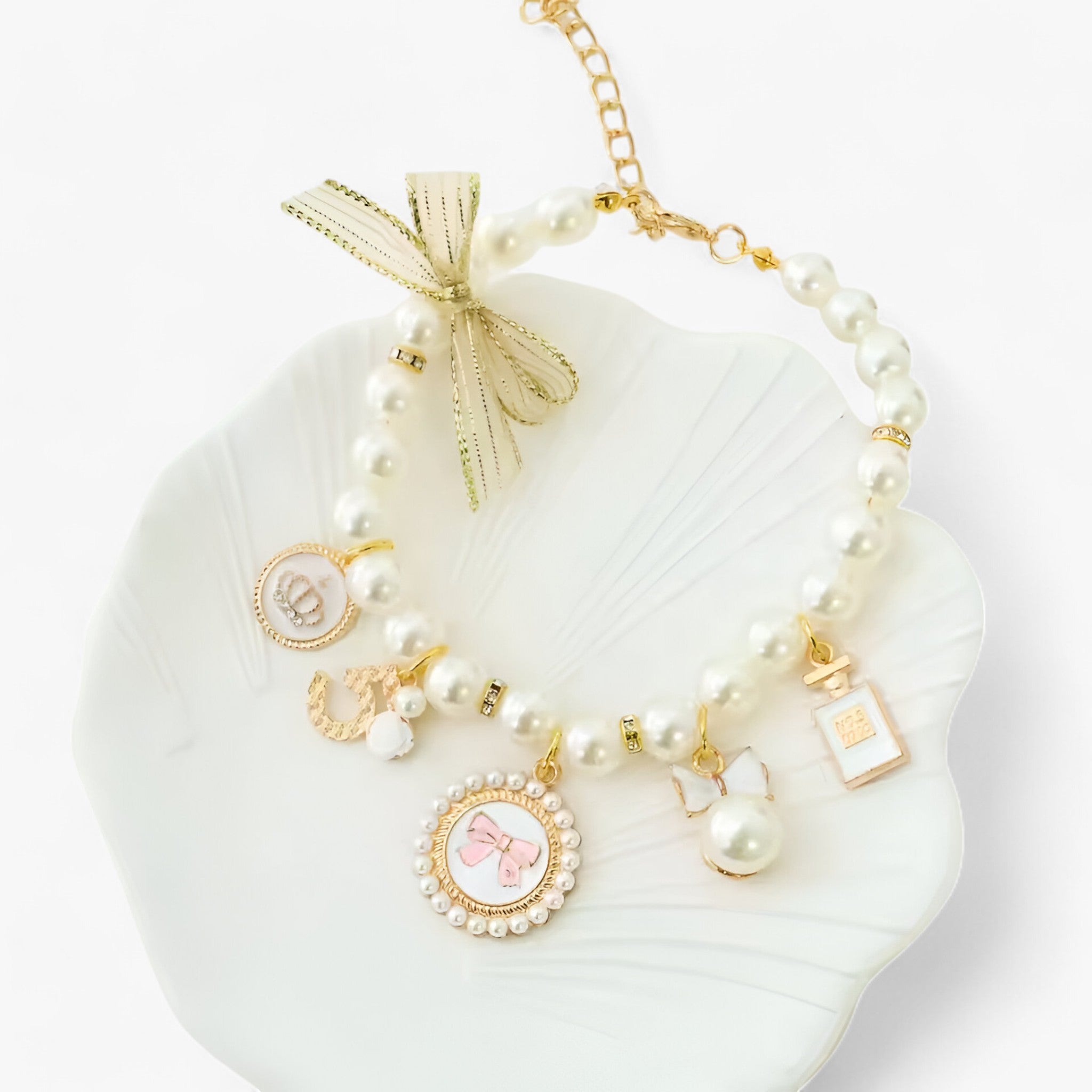Bella | Luxe Perlekra per Huseinler con Strass - - - Concept Palermo