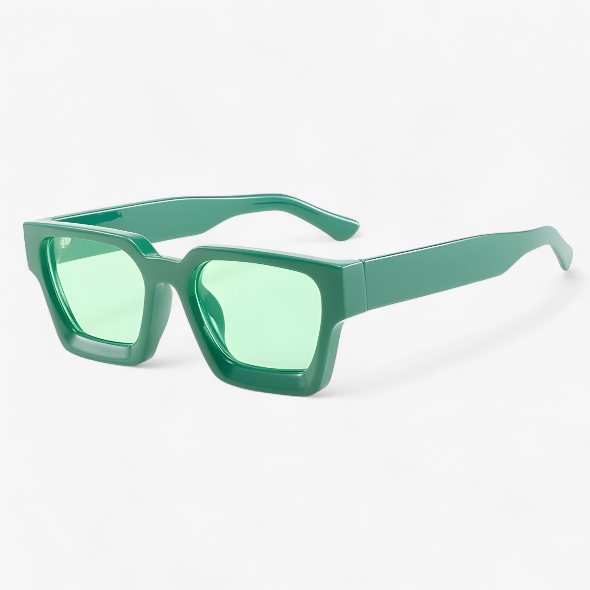 Otis | Occhiali da sole quadrati retrò da uomo - Verde Verde - Fashion Sunglasses men sunglasses polarized mens sunglasses Polarized man sunglasses Sunglasses sunglasses polarized men - Concept Palermo