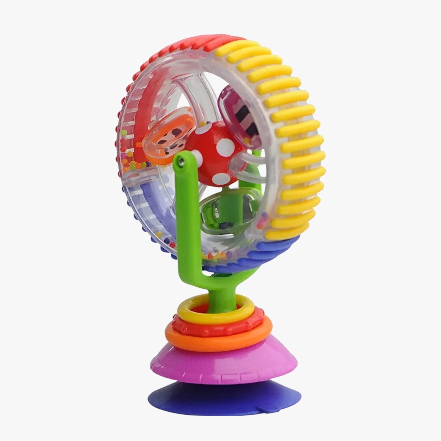 Dela | Spinner interattivo da seggiolone con ventosa - 1pc Ruota panoramica - baby toys toys toys & gifts TOYS AND GAMES toys for kids - Concept Palermo