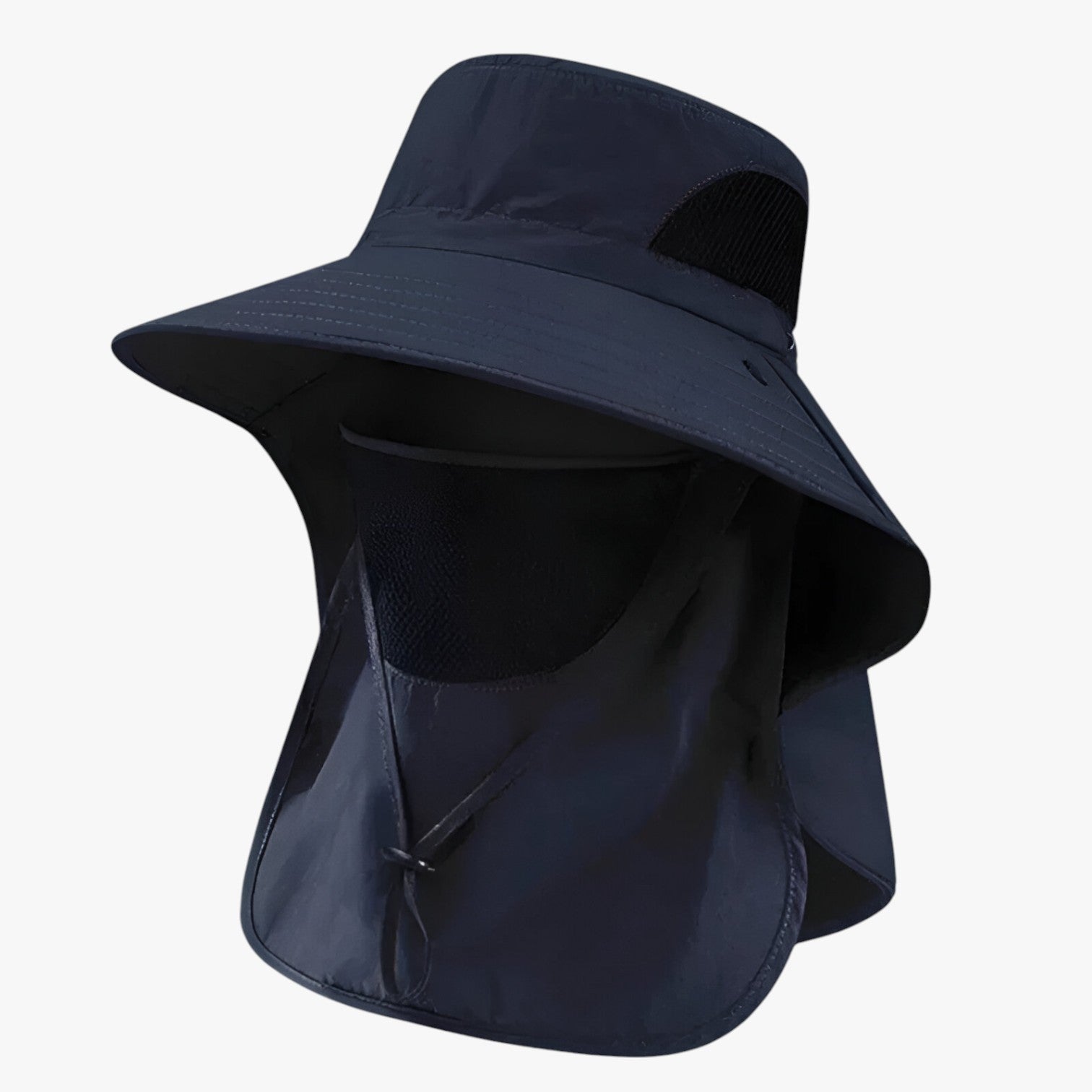 Dereck | Scarpa da pesca protettiva UV con maschera - blu marino Taglia unica - bucket hats mens accessory Sun Hats - Concept Palermo
