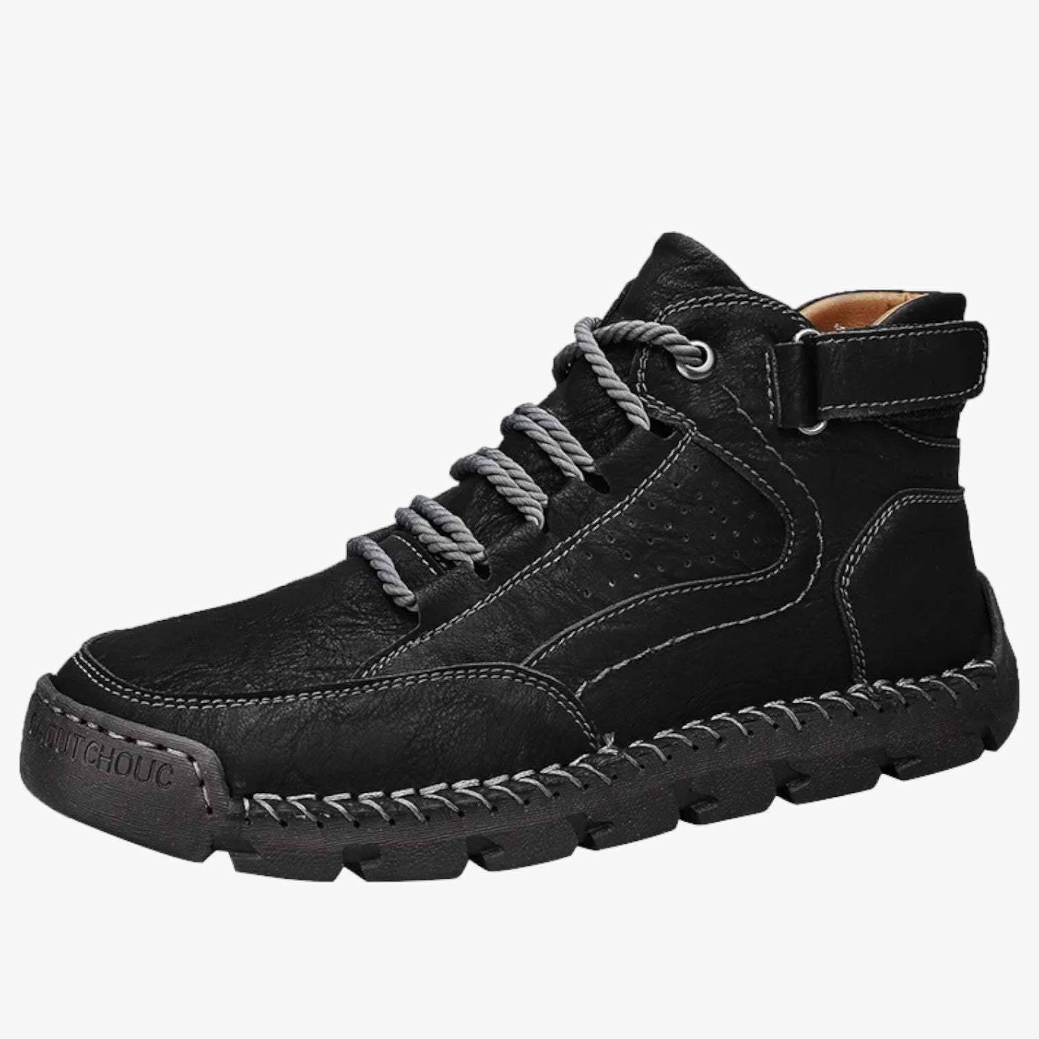 Felix | Scarpe Outdoor Uomo Premium Invernali & Impermeabili, Suola Artigianale per Pesca, Trekking e Avventura - Nero - Boots & Shoes Men's Shoes shoes shoes for men - Concept Palermo