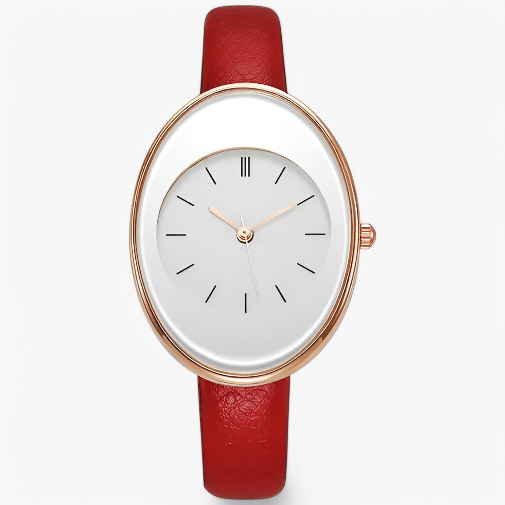 Mirella | Orologio da donna alla moda con cinturino minimal - Rossa - female watch watch for women - Concept Palermo