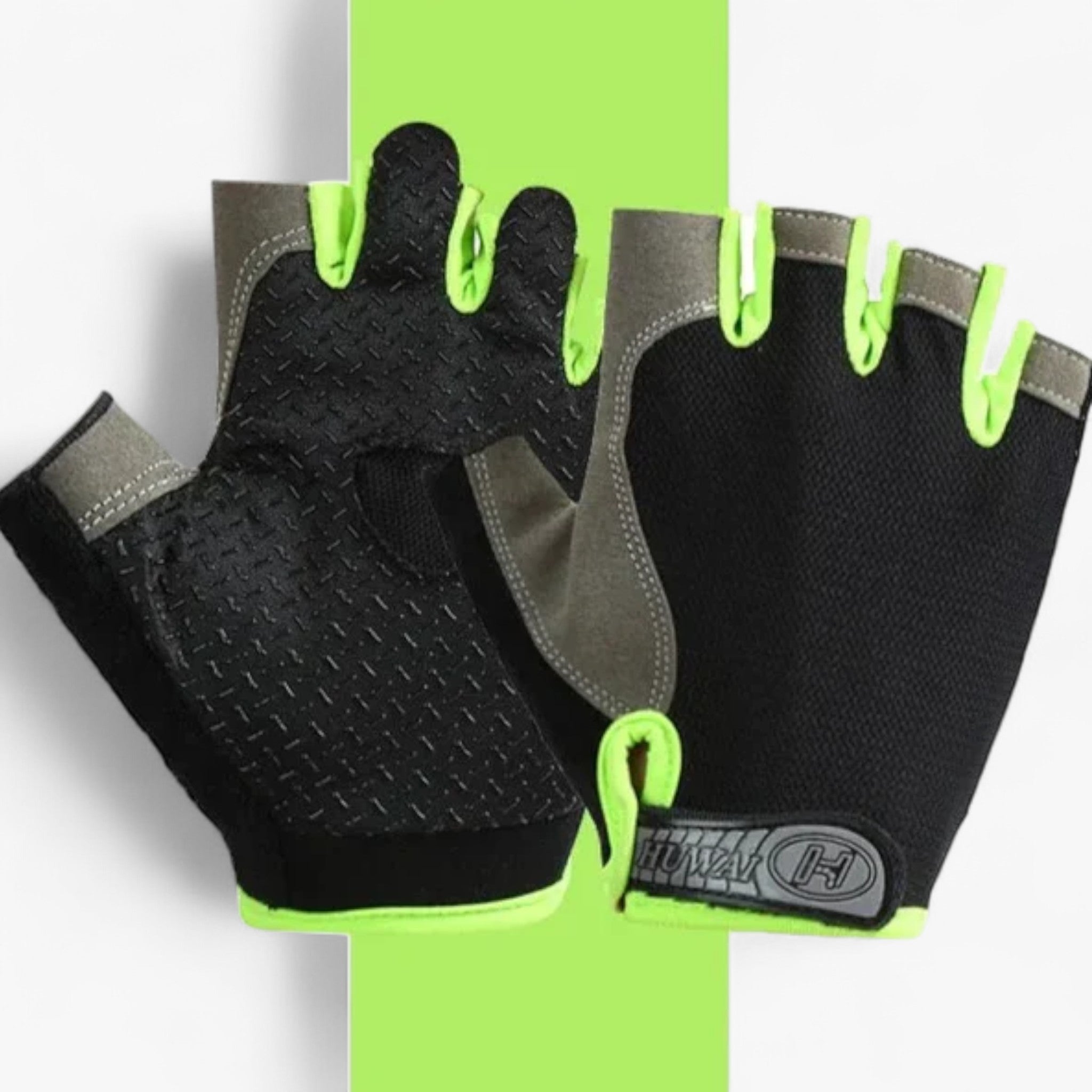 Guanti sportivi antiscivolo GripMaster: freschi, comodi e resistenti - Verde - bicycle gloves gloves gloves for men mens gloves - Concept Palermo