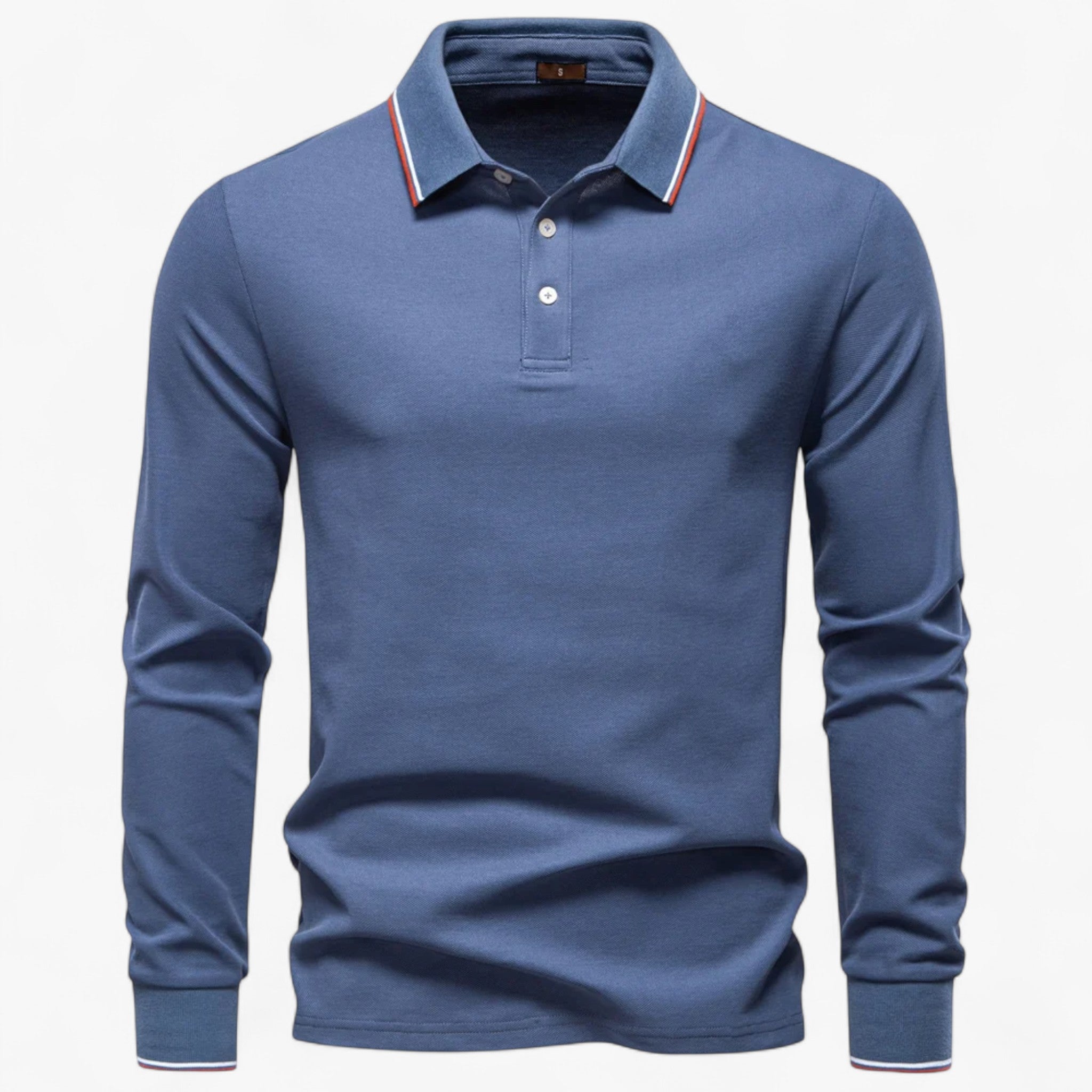Pater | Polo da Uomo con Colletto - Denim - Clothes clothes men Clothing Sweater sweater men sweaters - Concept Palermo