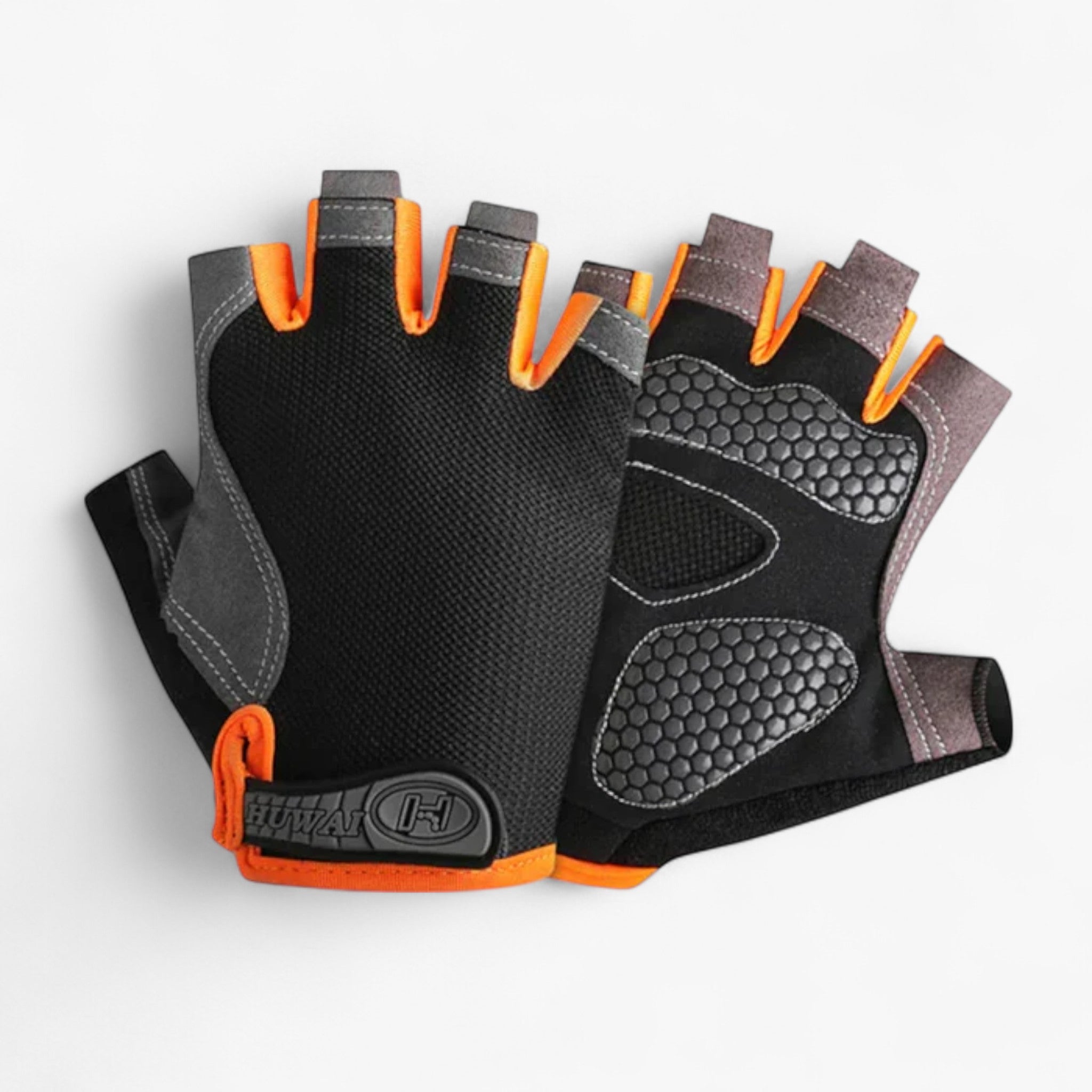 Guanti sportivi antiscivolo GripMaster: freschi, comodi e resistenti - Upgrade Arancione - bicycle gloves gloves gloves for men mens gloves - Concept Palermo