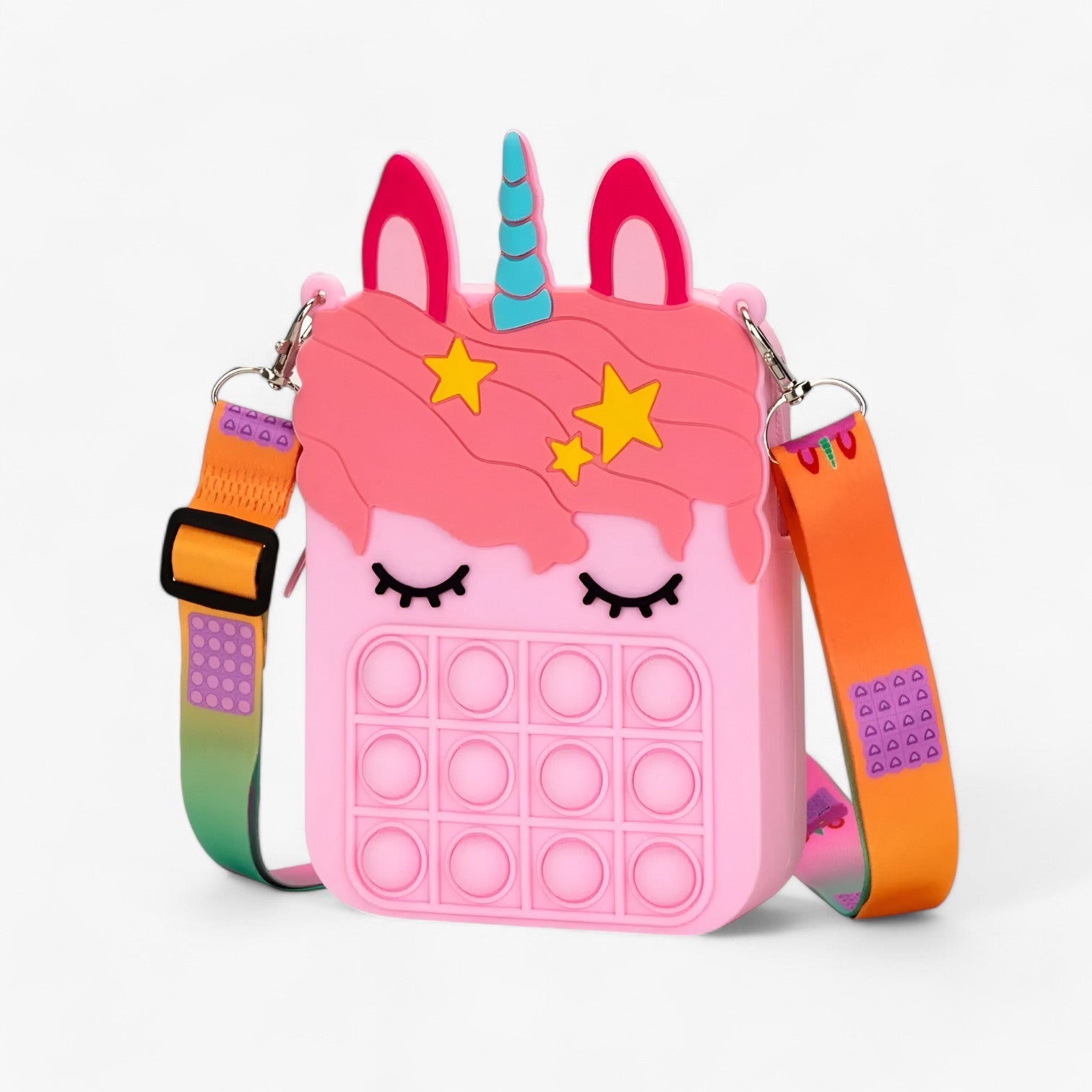 Claudine | Borsa Pop Unicorno – Fidget & Divertente - Rosa - toys toys & gifts toys for kids - Concept Palermo