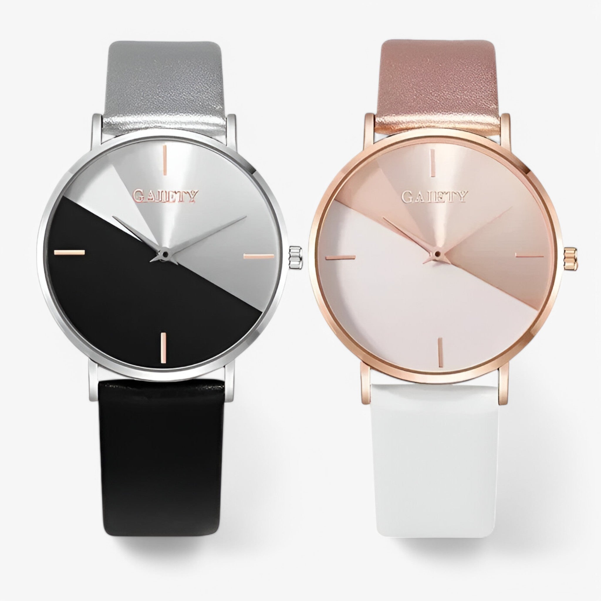 Esme | Orologio bicolore elegante con bracciale - - female watch watch for women - Concept Palermo