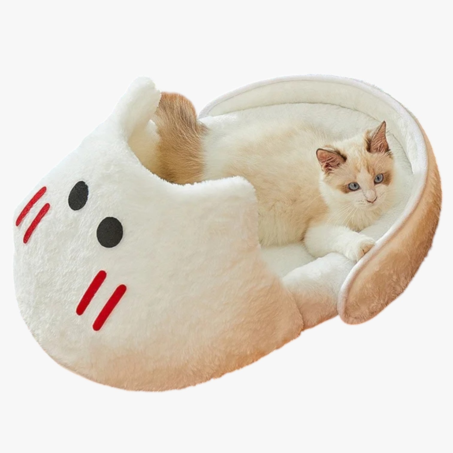 Amy | Letto Morbido a Forma di Coniglio Il Nido Perfetto per il Sonno del Tuo Gatto - - pet pet bed pet beds PET SUPPLIES pet's bed - Concept Palermo