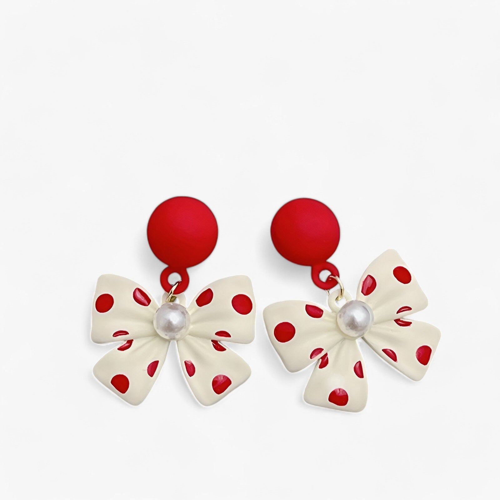 Joice | Orecchini rossi floreali chic per matrimoni e feste - - EARRINGS Earrings for Women Girls New Fashion Earrings - Concept Palermo