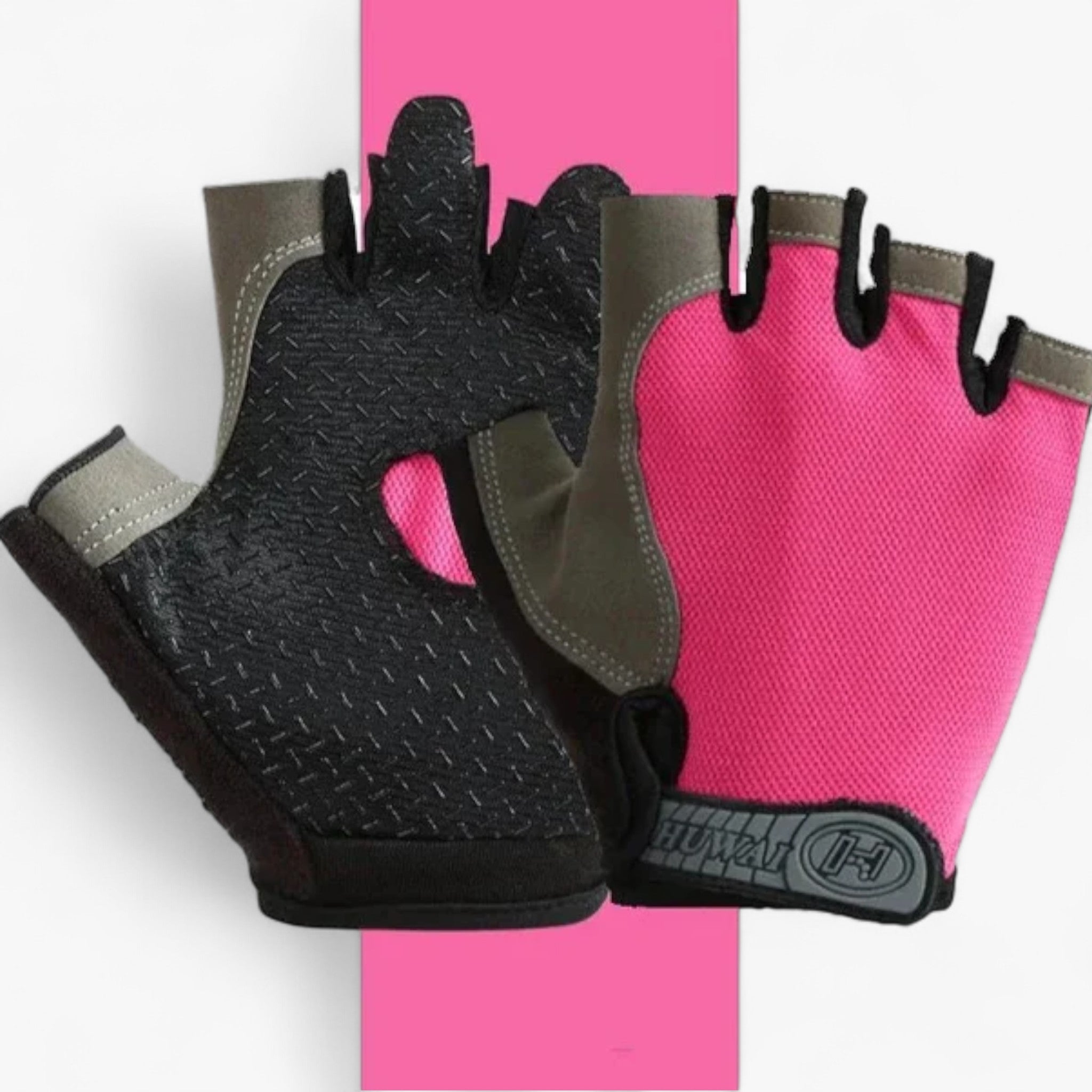 Guanti sportivi antiscivolo GripMaster: freschi, comodi e resistenti - Rosa - bicycle gloves gloves gloves for men mens gloves - Concept Palermo