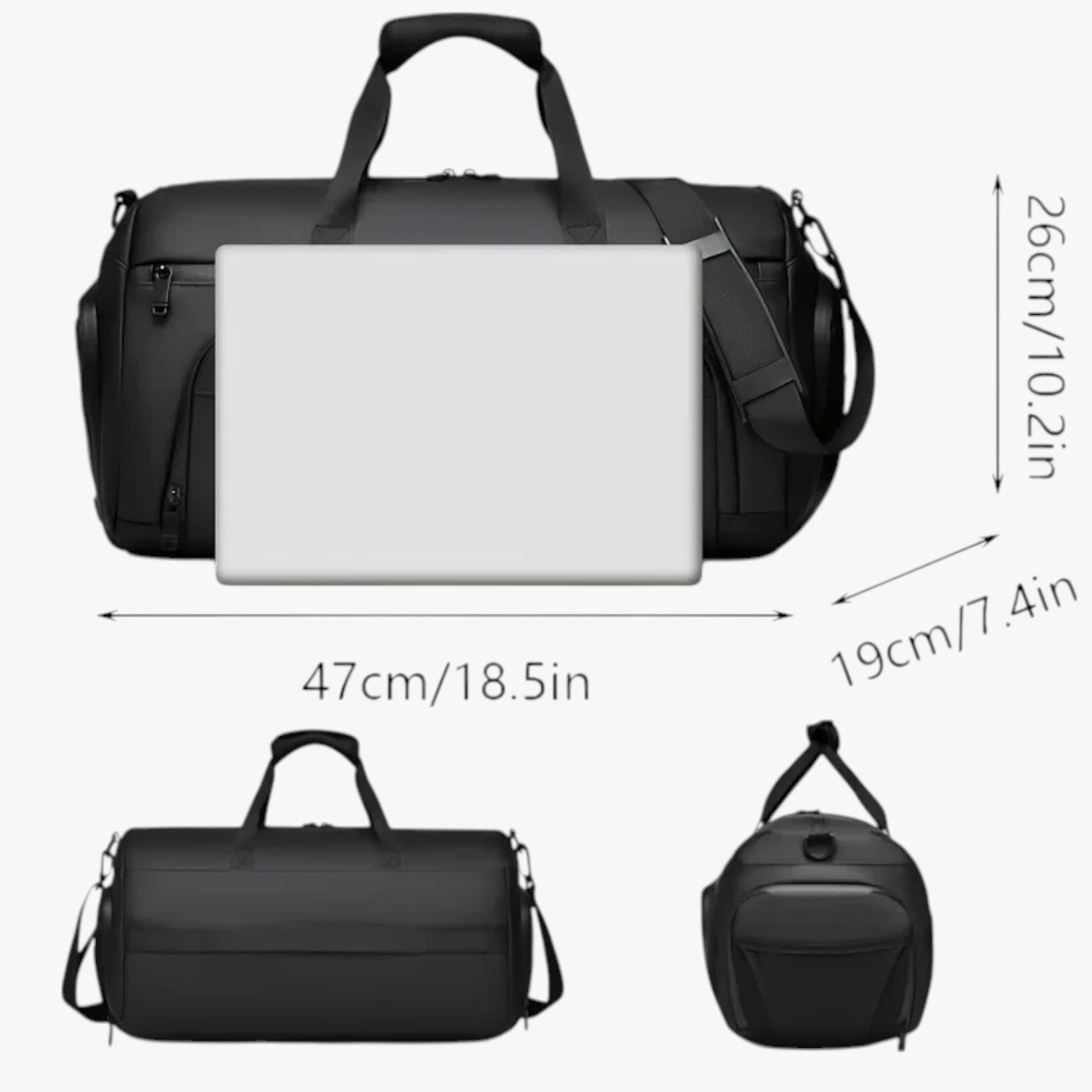Karson | Borsa Sportiva Capiente e Versatile - - bag Bags bags for men mens bag - Concept Palermo
