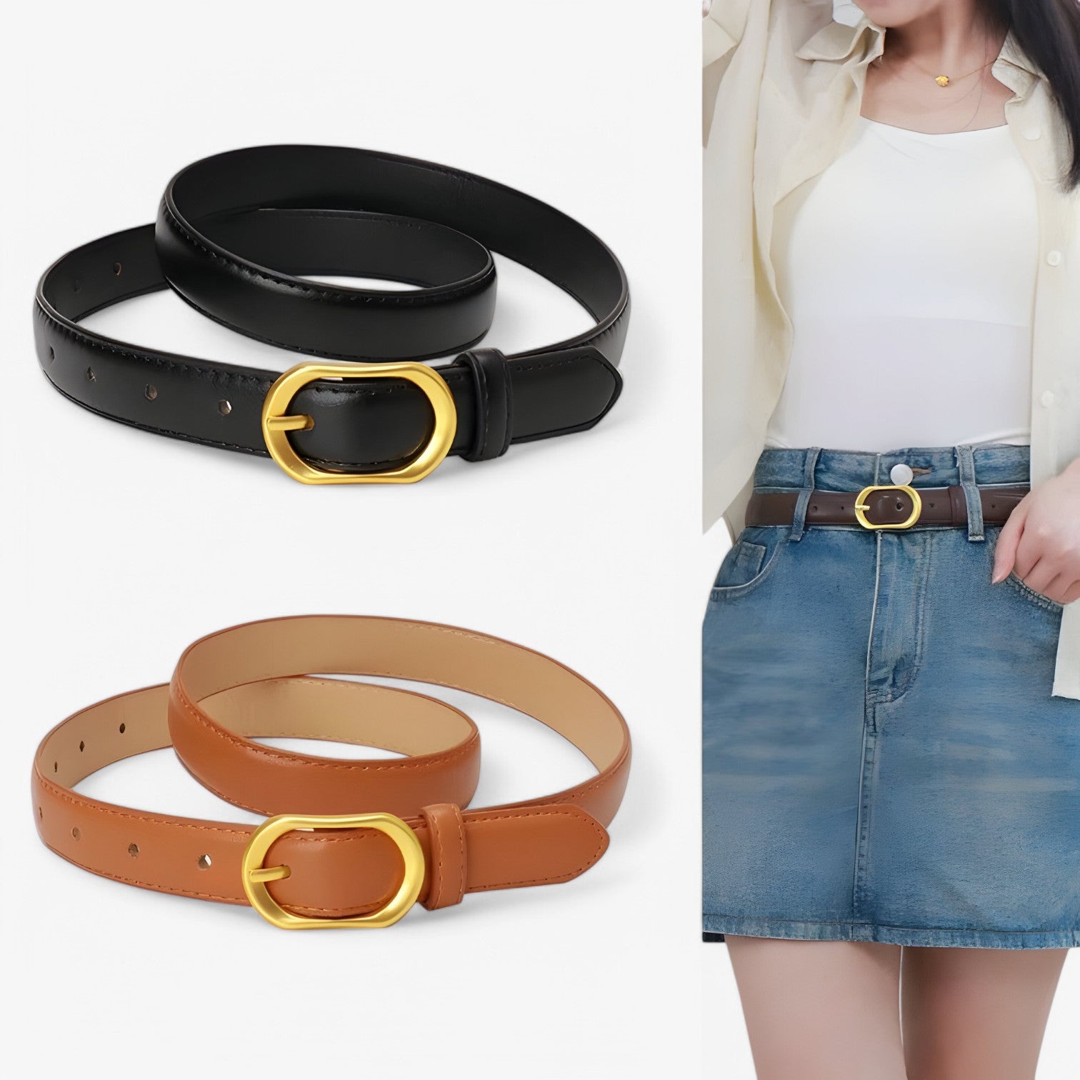 Antonella | Cintura Designer Versatile – Perfetta per Jeans e Abiti - - belts waist belt for women Womens belt - Concept Palermo