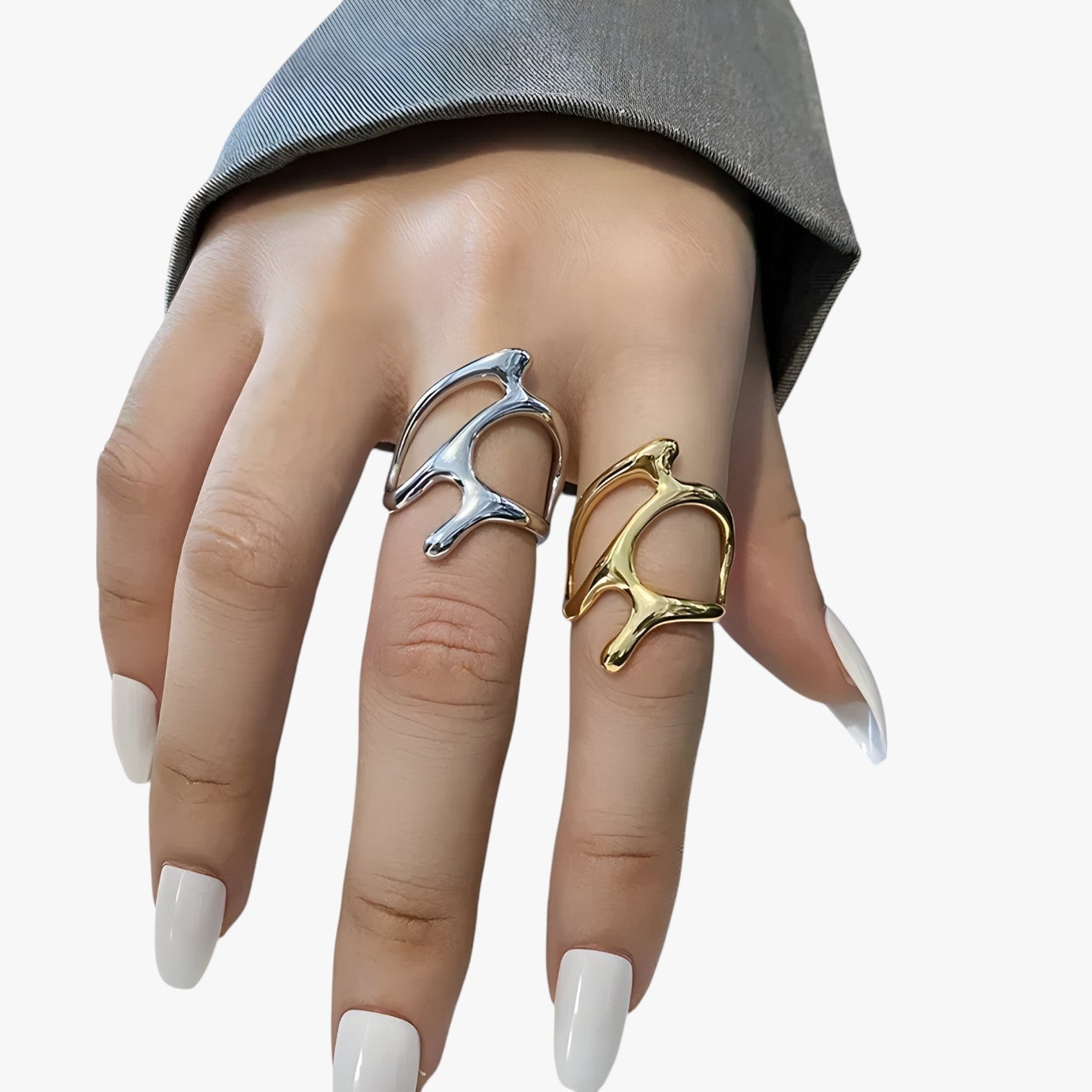 Hilma | Anello Vintage in Argento – Elegante, Regolabile & Accattivante - - Accessories Jewelry Rings women ring - Concept Palermo
