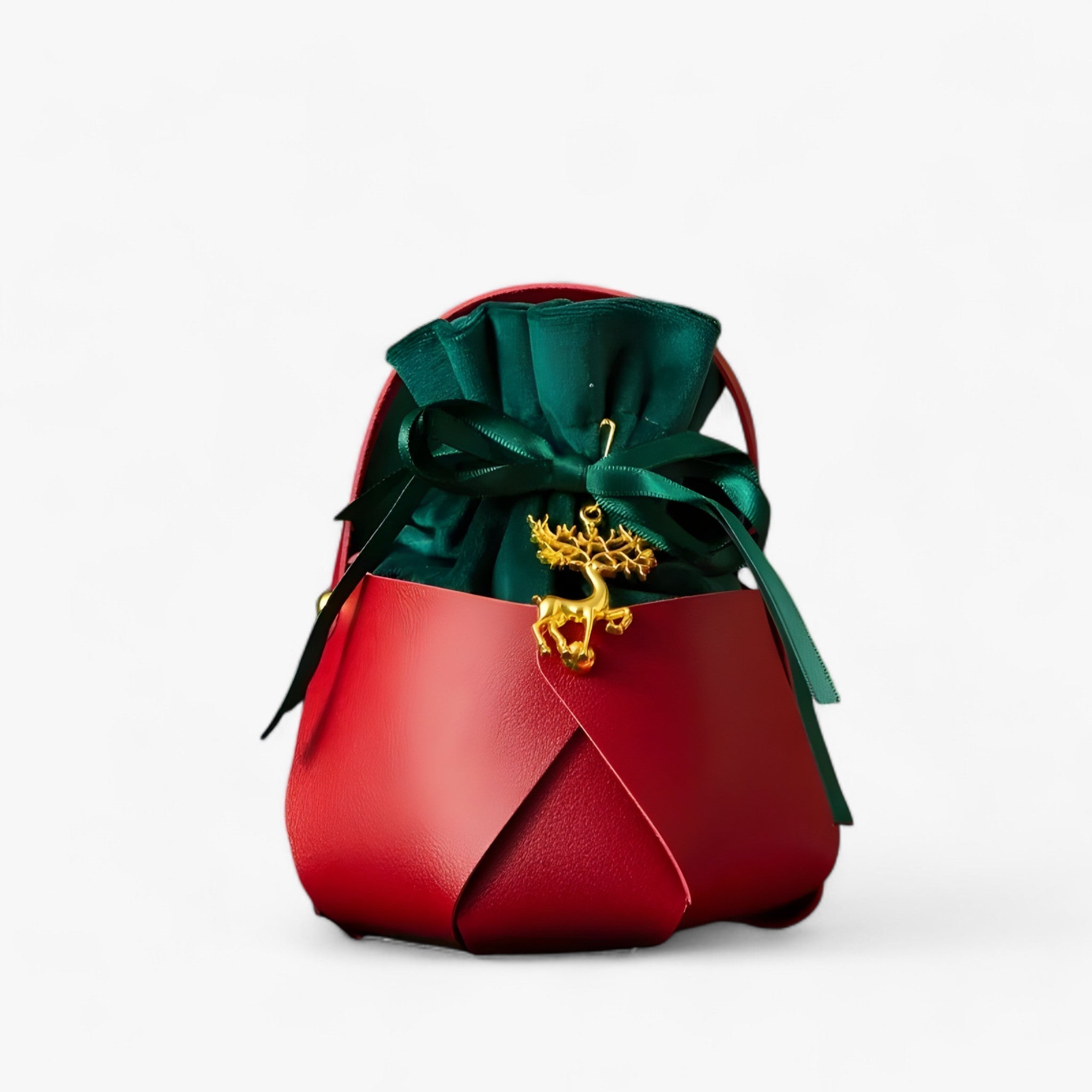 Layla | Juläpple Bag - Scatola regalo portatile per confezioni festive - Rosso 1 1 +1 GRATIS - Christmas Christmas Day Gifts Christmas gift - Concept Palermo