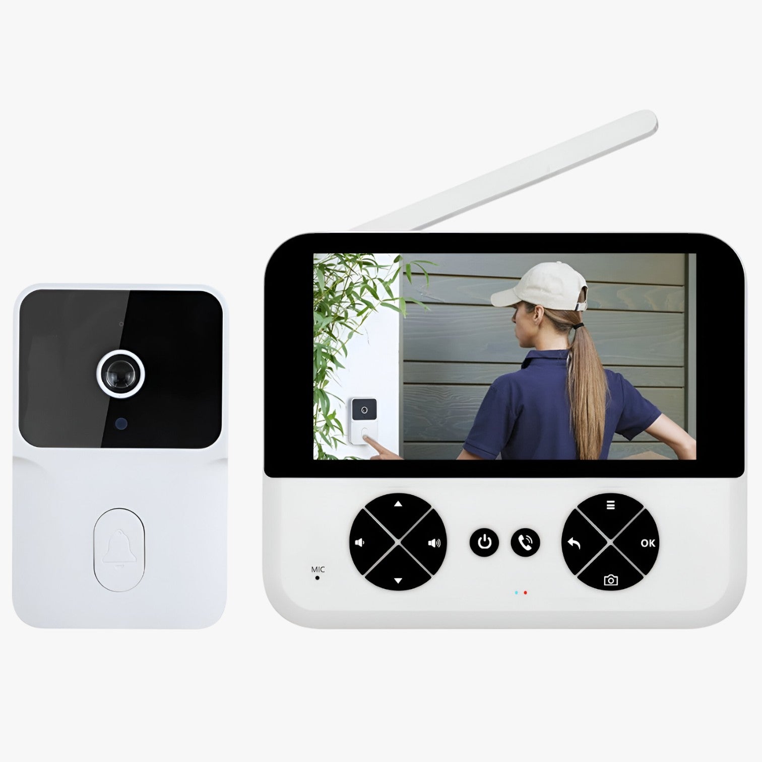 Linus | Campanello video wireless - Sicuro, chiaro e sempre connesso - - camera gadget - Concept Palermo