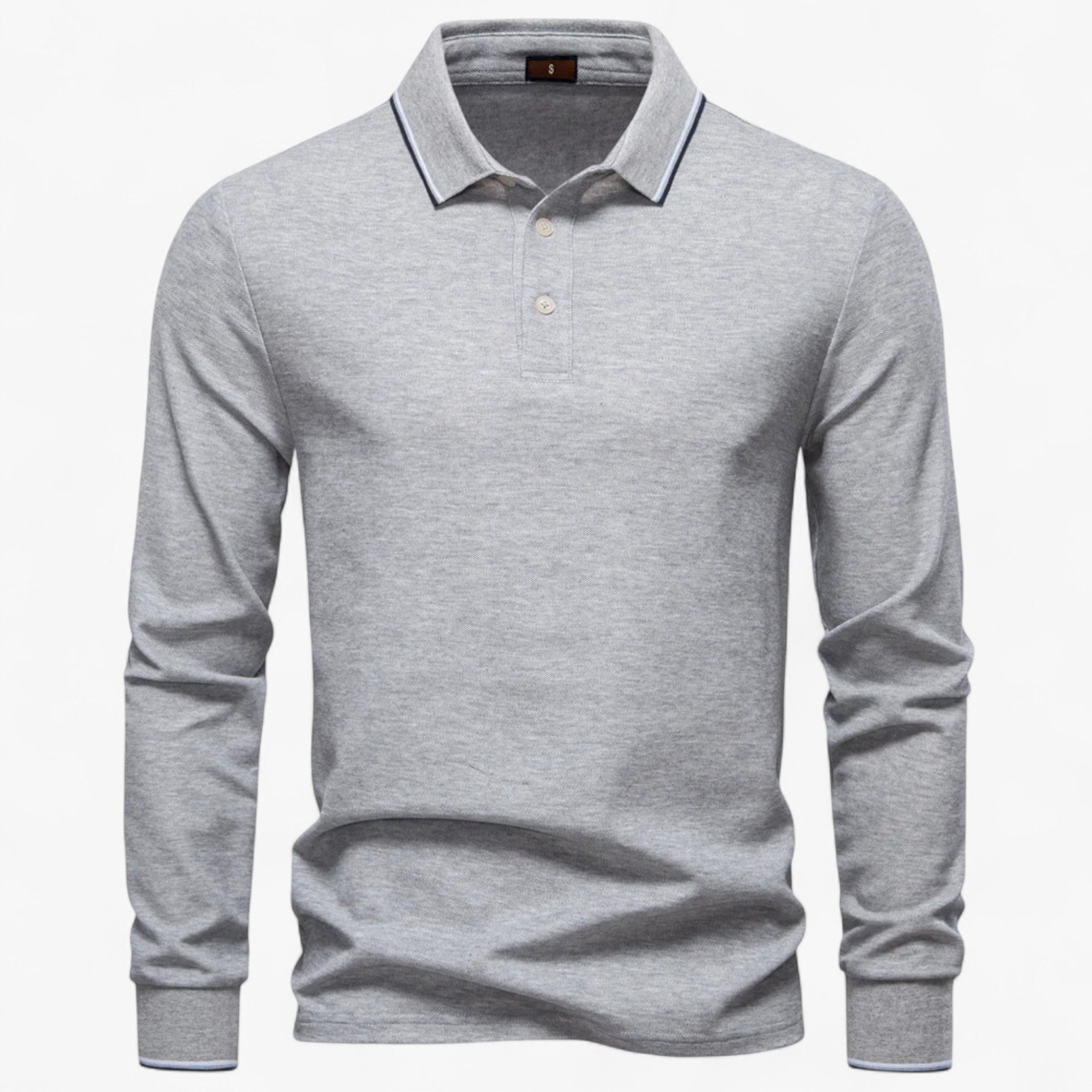 Ariel | Polo da Uomo con Colletto - Grigio - Clothes clothes men Clothing Sweater sweater men sweaters - Concept Palermo