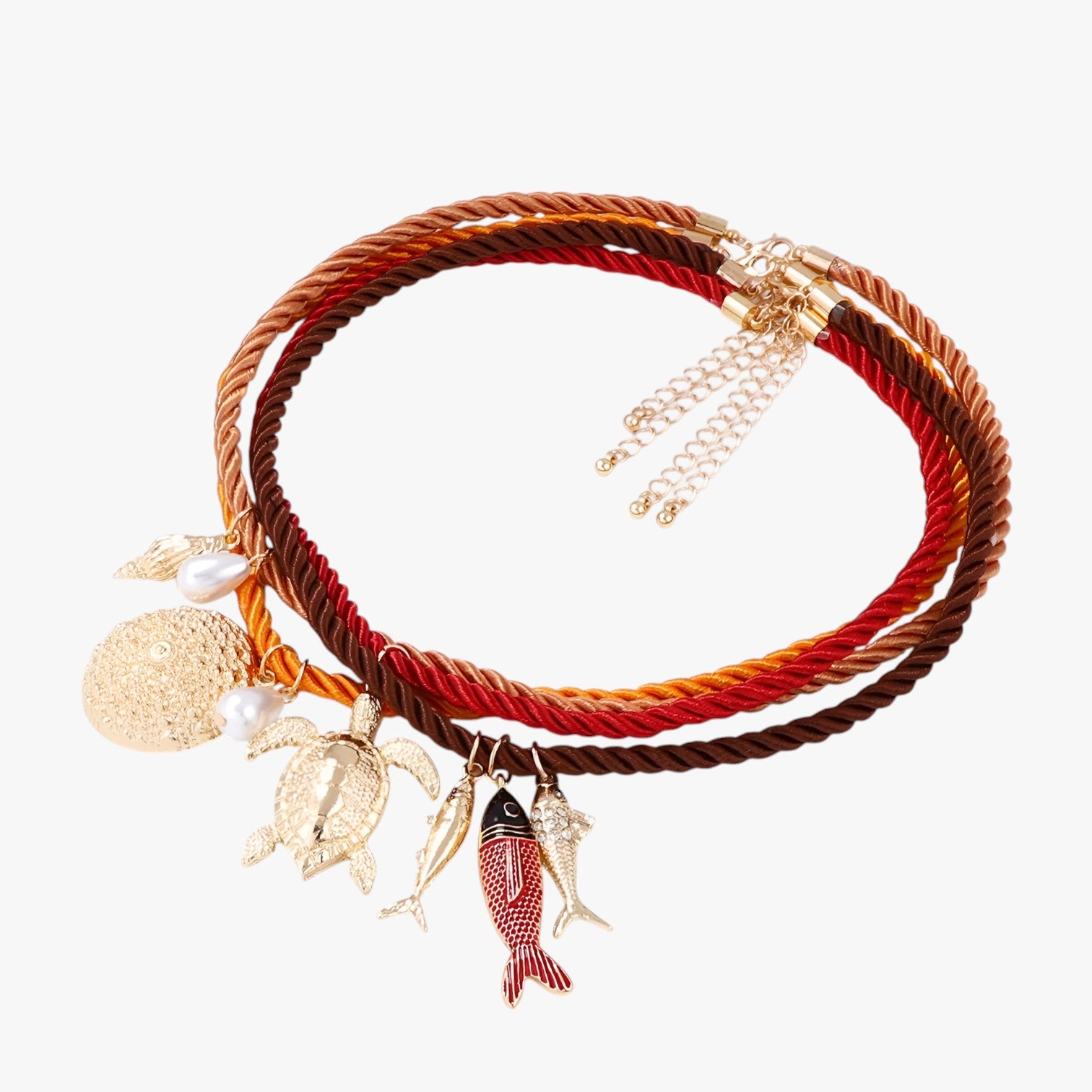 Rose | Collana ZAA Pendente animale con cordino estivo personalizzato - SETS - elegant womens necklaces necklace NECKLACES Necklaces for Women - Concept Palermo