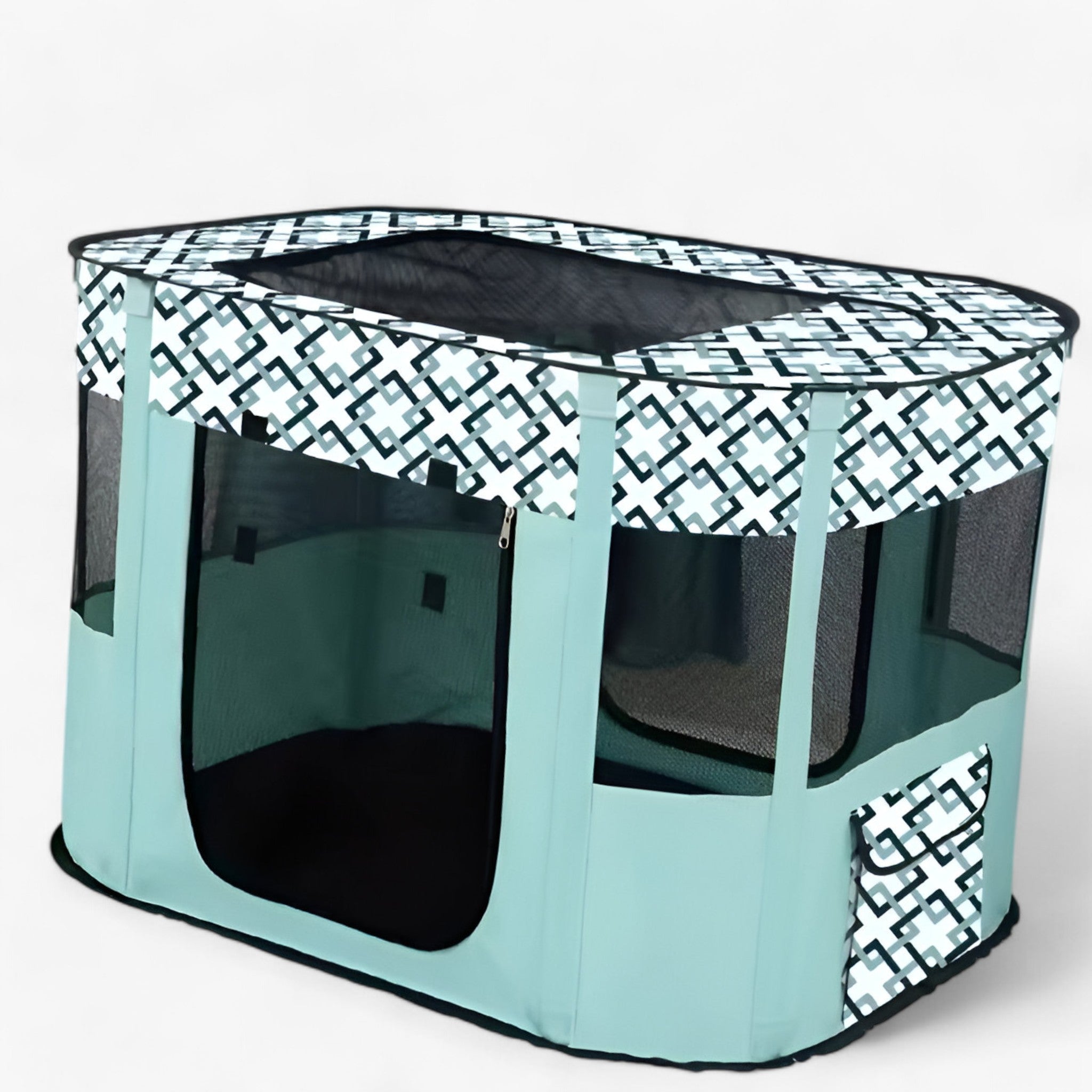 Caro Crate | Box per animali portatile e pieghevole - VERDE - - Concept Palermo