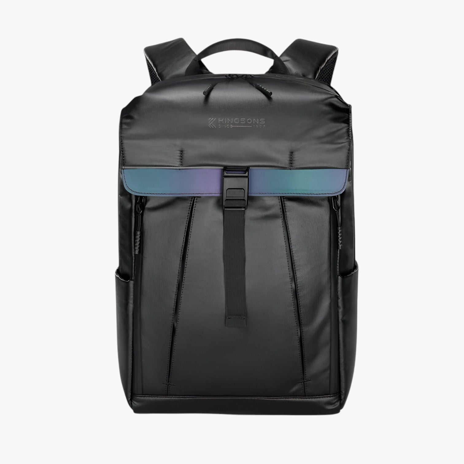 Maximiliano | Zaino impermeabile elegante per il college (15,6") - KS-3330 Nero - Bags bags for men - Concept Palermo