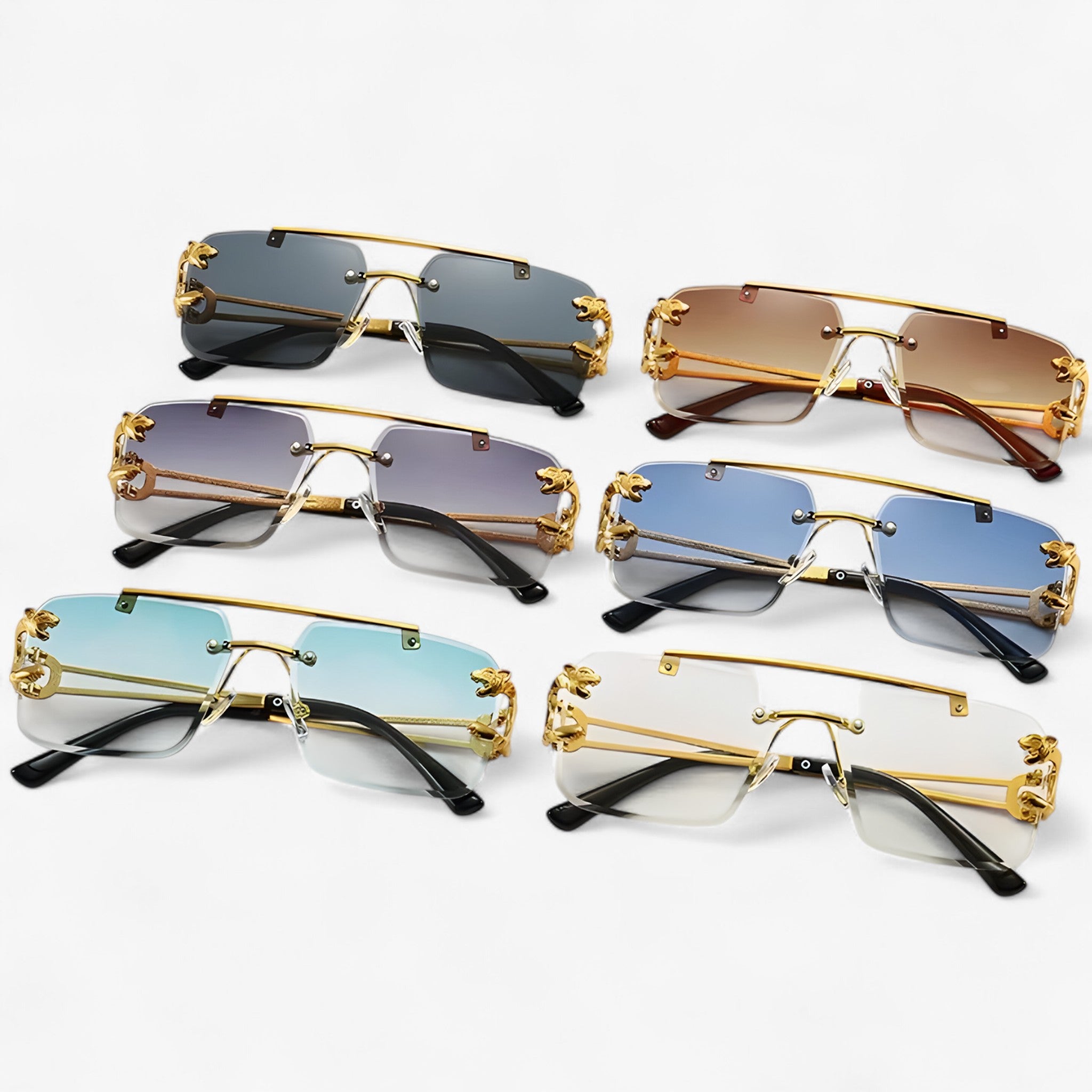 Jens | Occhiali da sole vintage senza montatura a specchio - - Fashion Sunglasses men sunglasses polarized mens sunglasses Polarized man sunglasses Sunglasses sunglasses polarized men - Concept Palermo