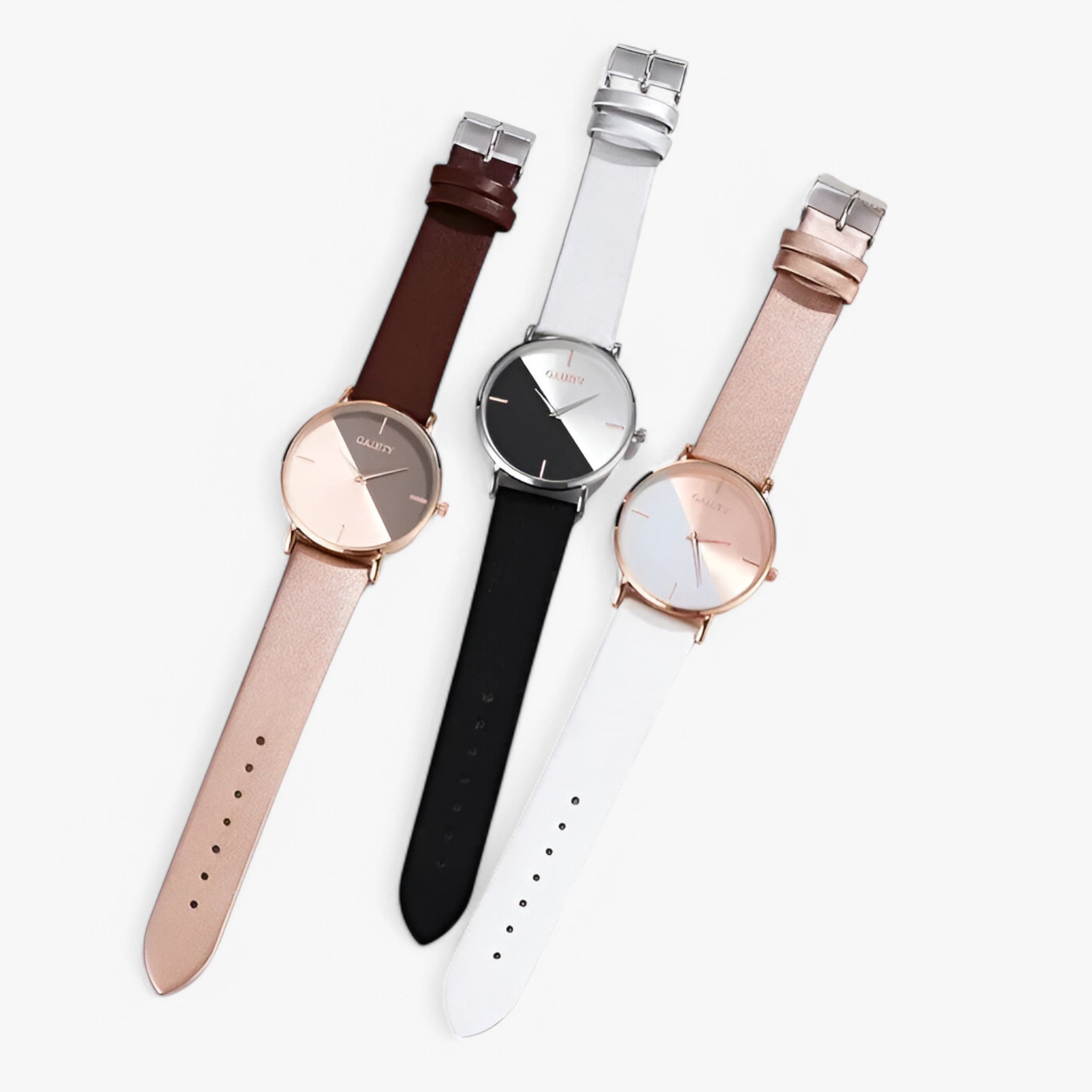 Esme | Orologio bicolore elegante con bracciale - - female watch watch for women - Concept Palermo