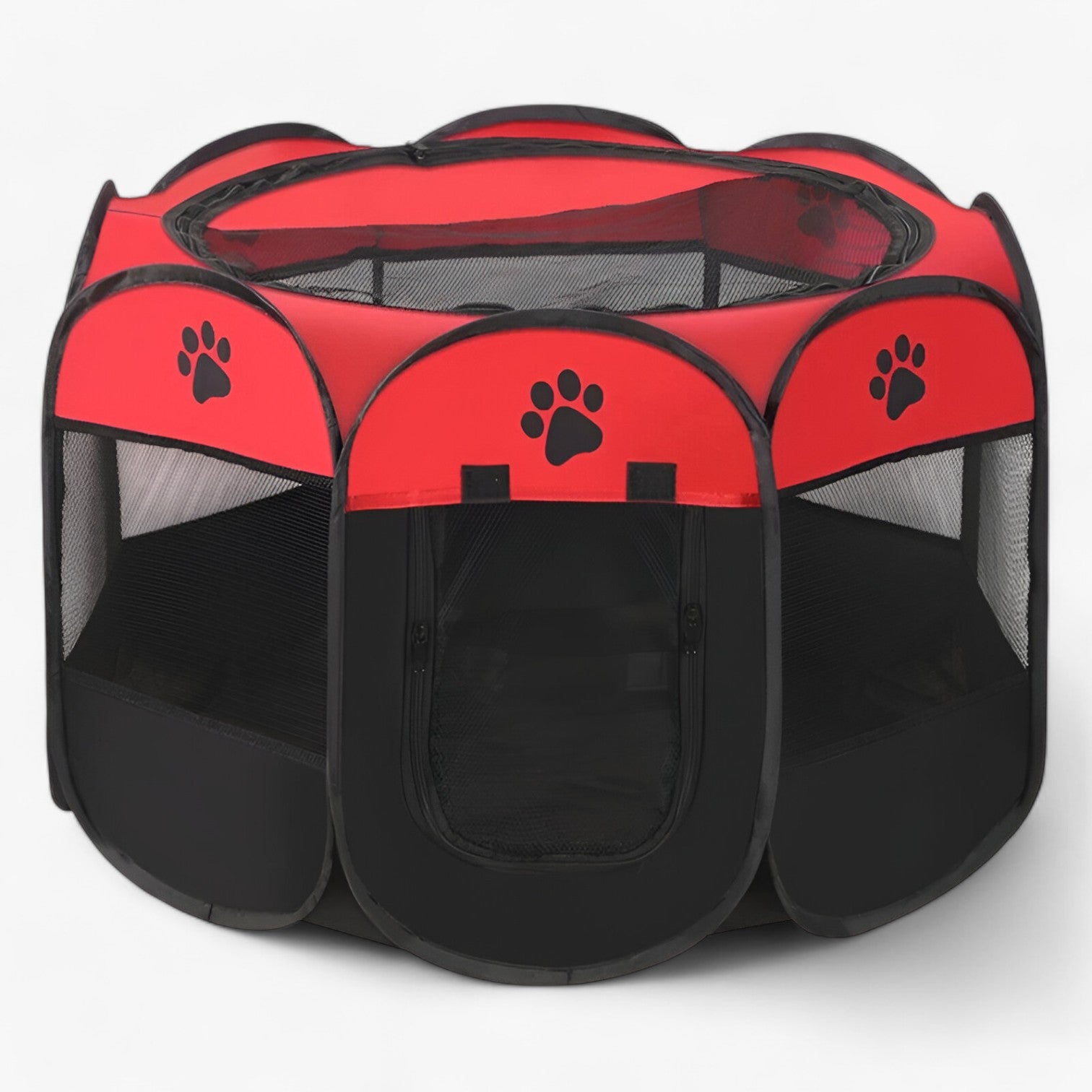 Milo | Tenda portatile pieghevole per animali domestici per comfort e facilità - rosso - pet pet accessories pet bed PET SUPPLIES - Concept Palermo