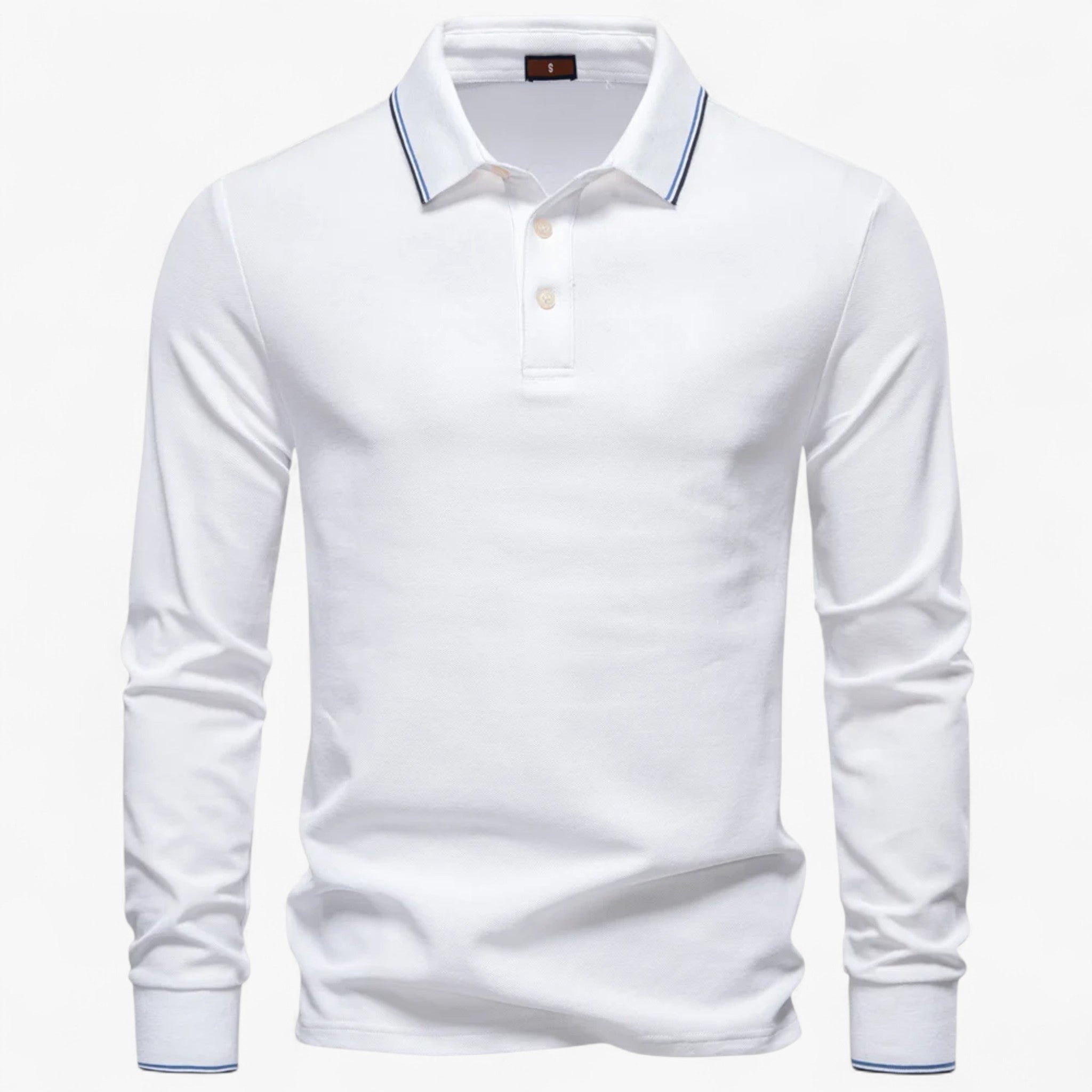 Camique | Polo da Uomo con Colletto - Bianco - Clothes clothes men Clothing Sweater sweater men sweaters - Concept Palermo
