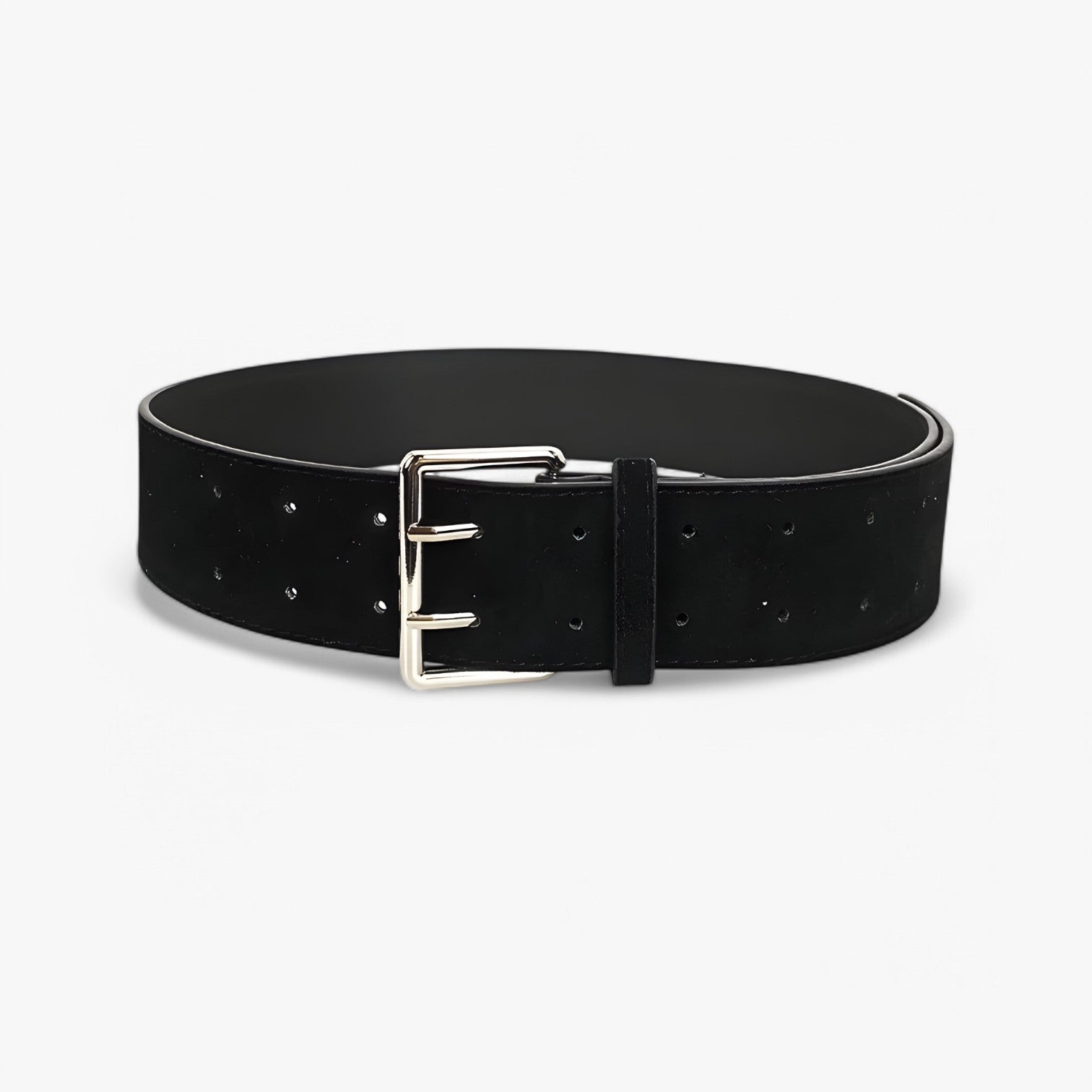 Rachel| Cintura Larga in Seta di Camoscio con Fibbia Argento - - belts waist belt for women women belt round Womens belt - Concept Palermo