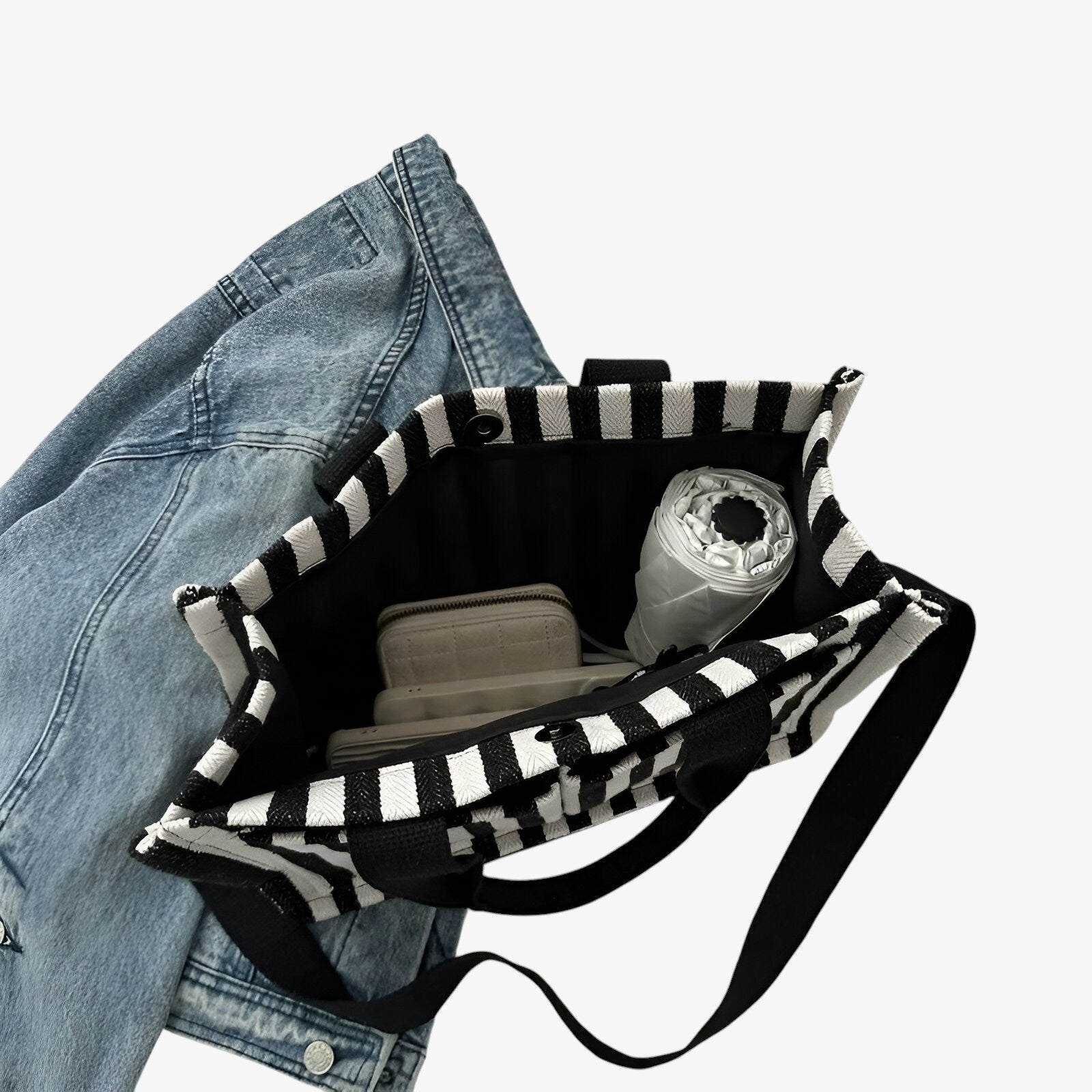 Aurora | Ampia borsa a tracolla in tela per il giorno e i viaggi - - handbags Women's handbags - Concept Palermo