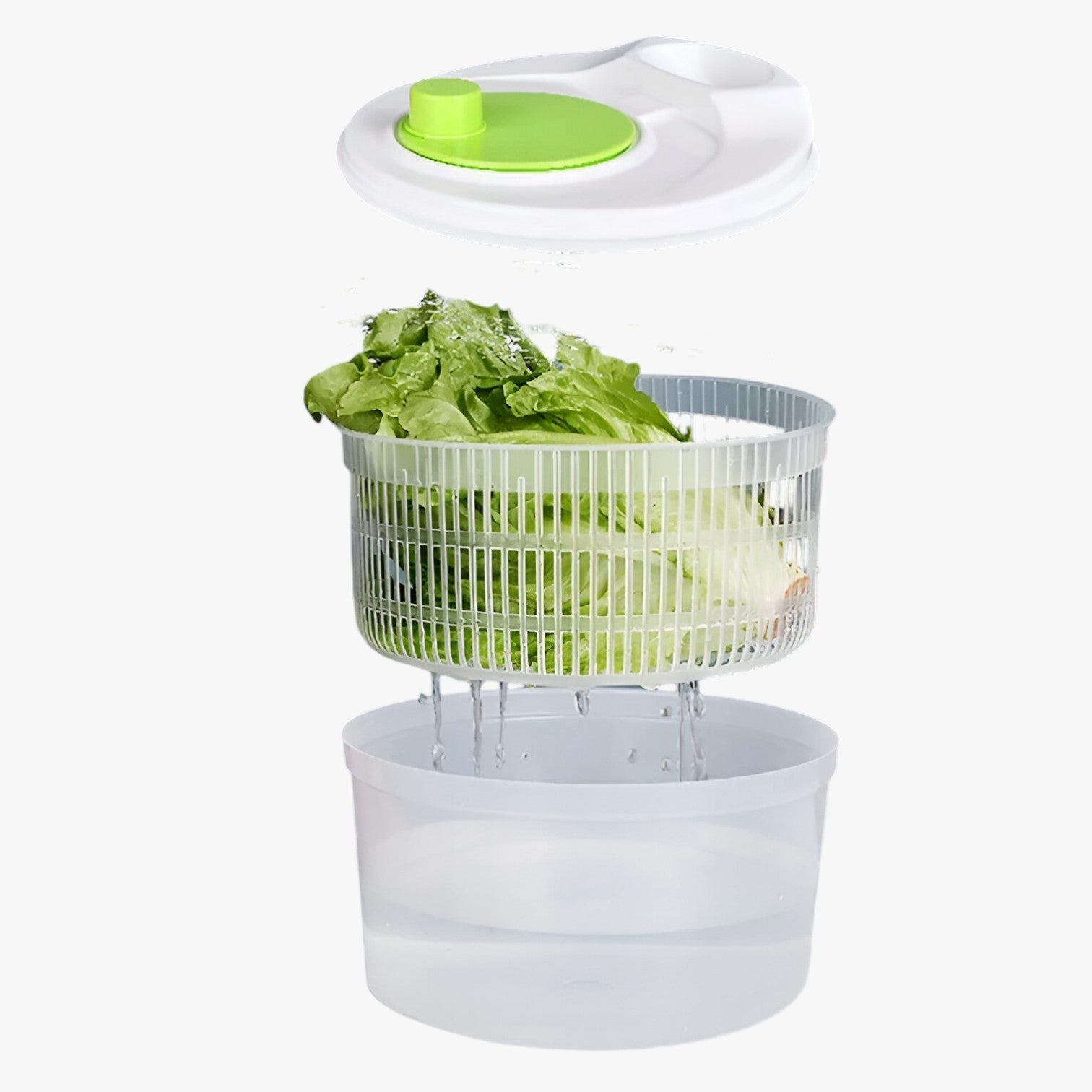 FreshSpin | Essiccatore – Lavaggio e Asciugatura Efficiente di Verdure e Frutta - - Kitchen kitchen accessory kitchen tools - Concept Palermo