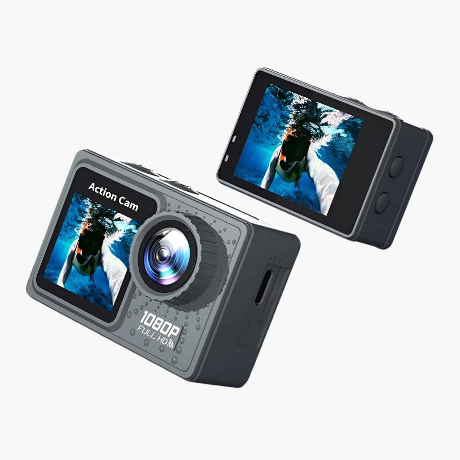 Malo | Action Camera HD WiFi – Immagini nitide & impermeabile fino a 30m - - camera gadget - Concept Palermo