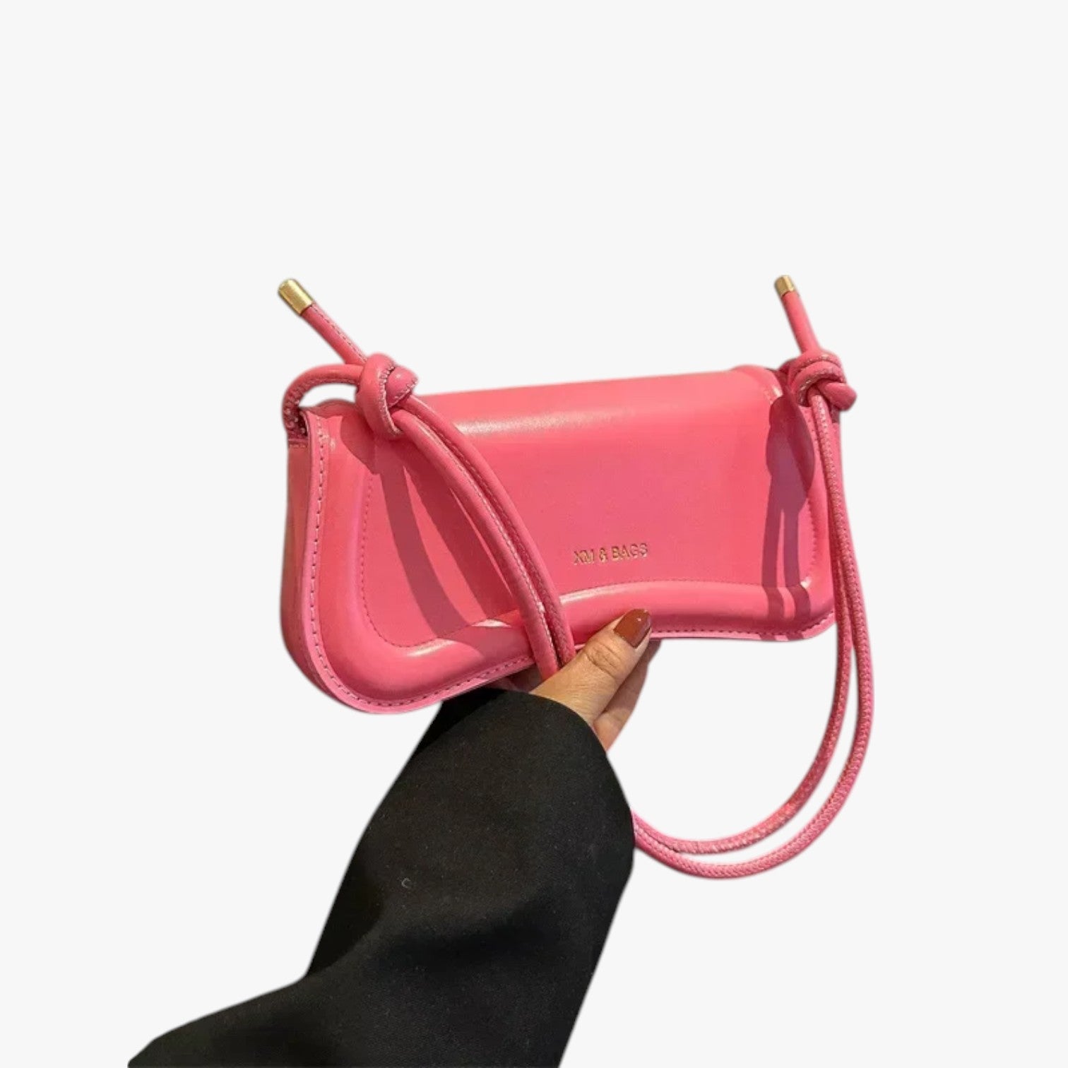 Natalie | Borsetta Donna in Ecopelle Elegante, Compatta e Versatile per Tutti i Giorni - Rosa - Bags Shoulder Bags women bags - Concept Palermo