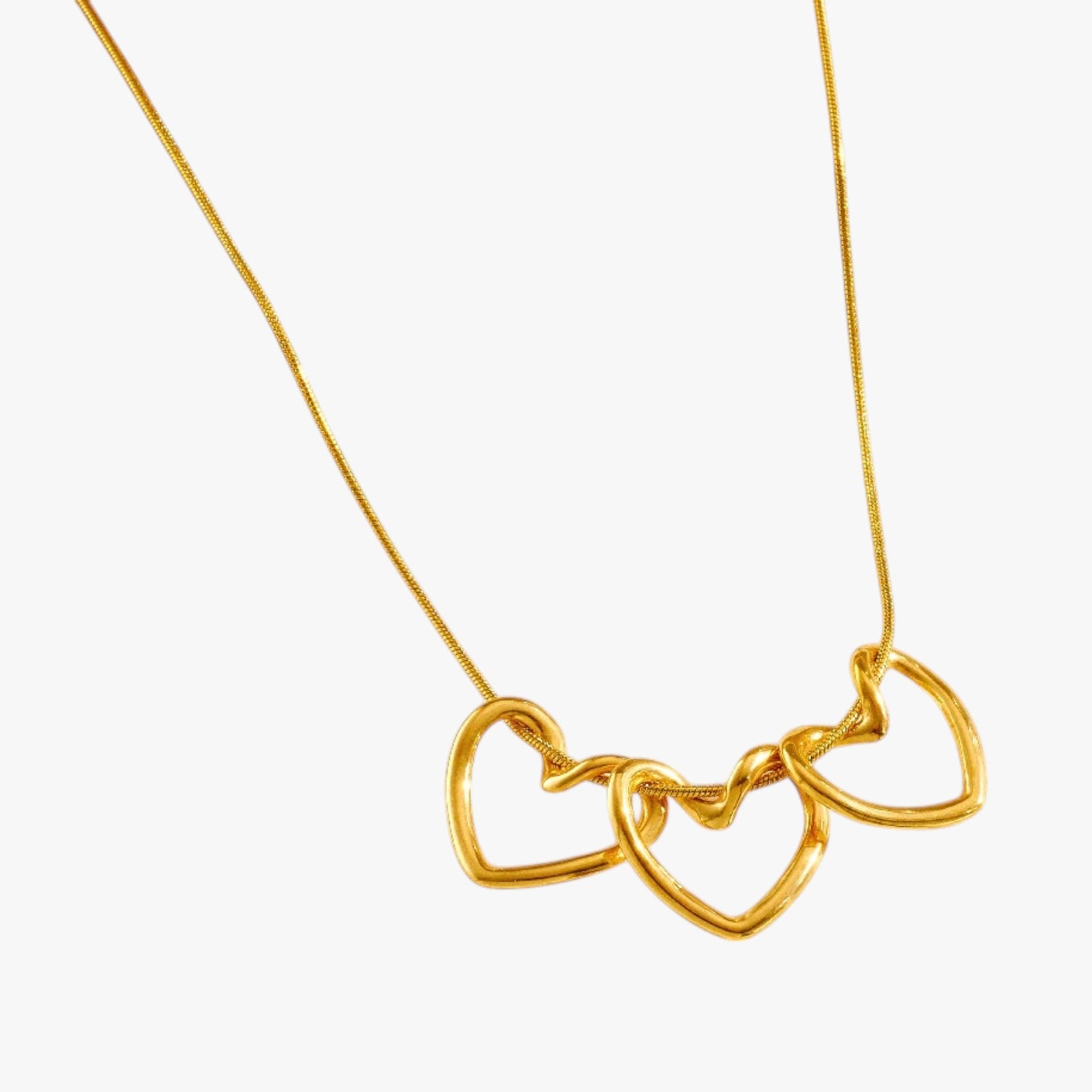 Maxine | Collana minimalista con cuore dorato - - elegant womens necklaces necklace NECKLACES Necklaces for Women - Concept Palermo