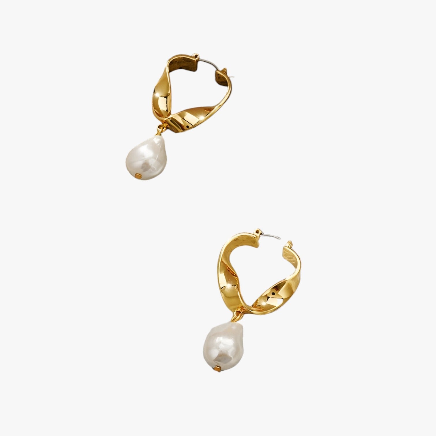 Audrey | Orecchini a perno Torque - Sostenibili e Stilosi in Oro 18k Placcato - - Accessories Jewelry EARRINGS - Concept Palermo