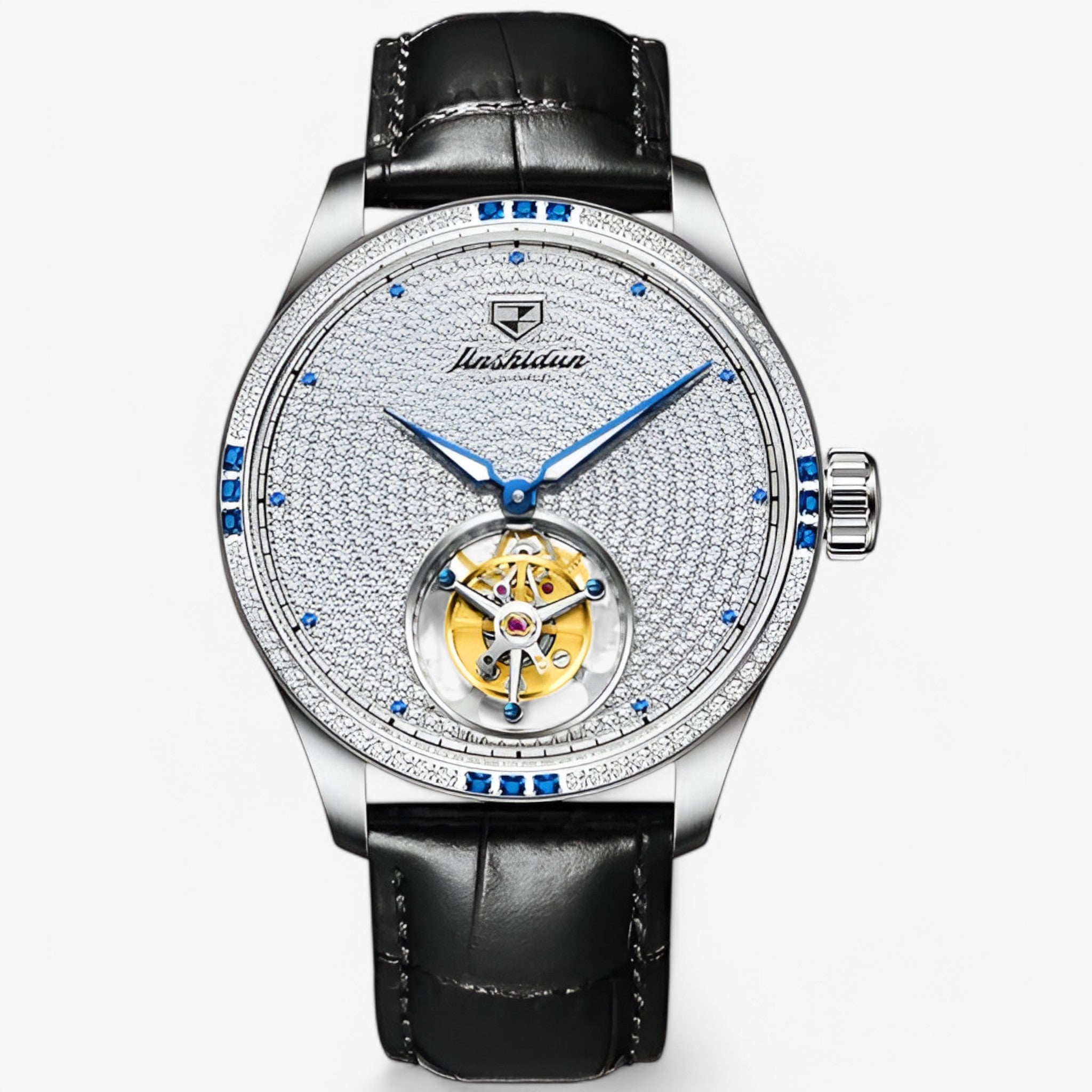 Davin | Orologio Meccanico Tourbillon di Lusso - Argento Bianco - - Concept Palermo