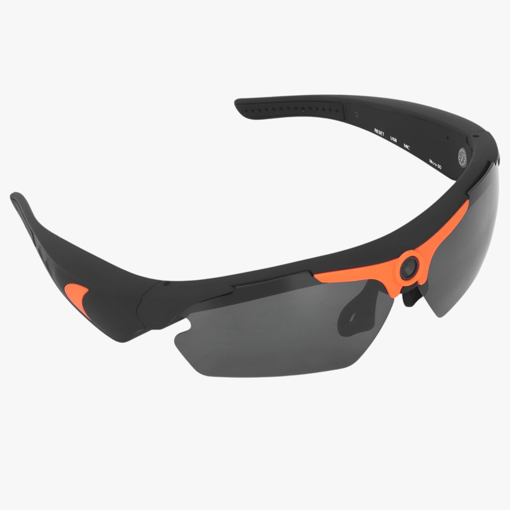 Finn | Occhiali da sole con telecamera HD 1080P per azione e avventura - arancio - camera gadget Sunglasses - Concept Palermo