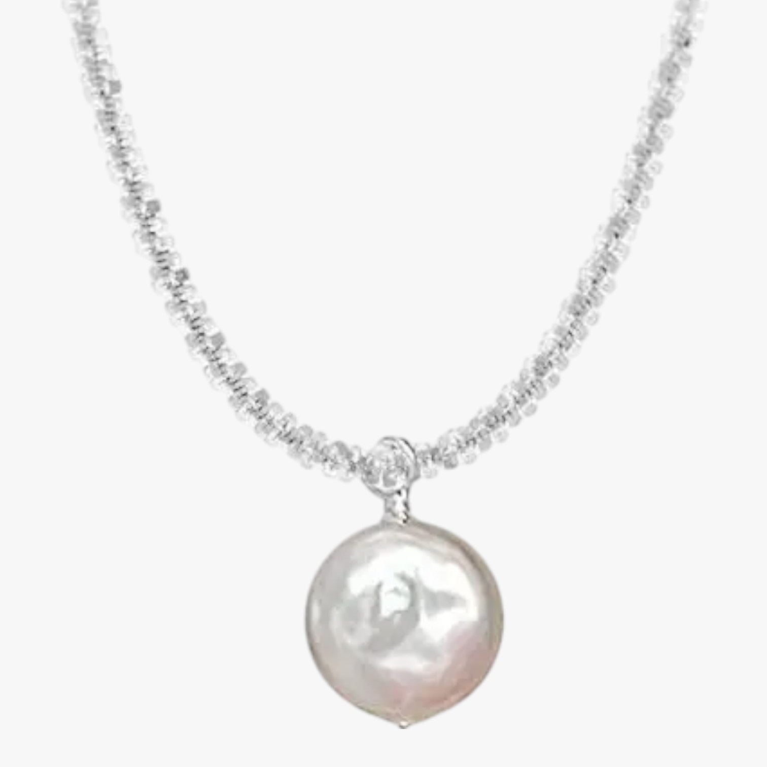 Evelynn | Collana Choker con Perla in Argento 925 - - elegant womens necklaces Fashion Necklaces necklace NECKLACES Necklaces for Women - Concept Palermo