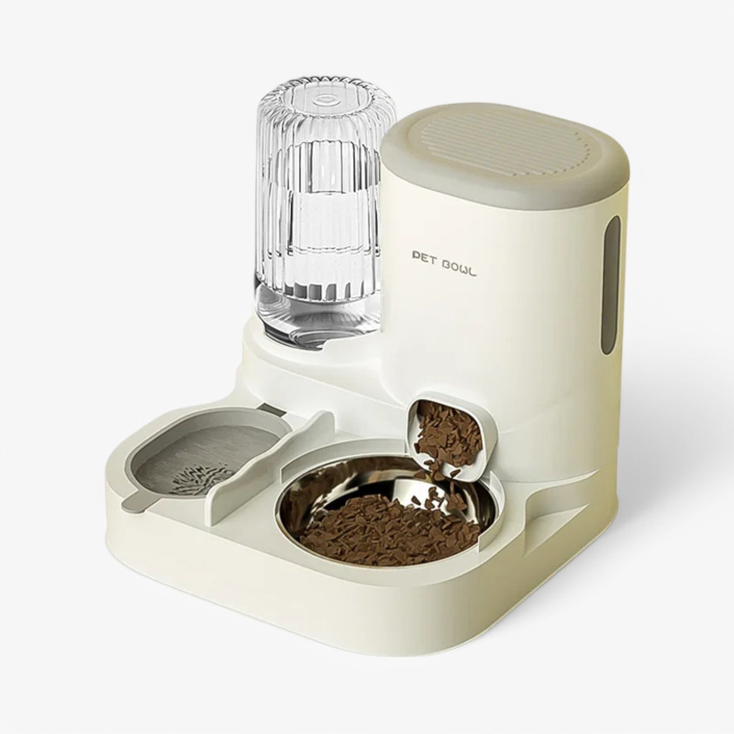 Roko | Distributore Automatico di Cibo – Sempre Acqua e Cibo Fresco - Grigio - pet PET SUPPLIES - Concept Palermo
