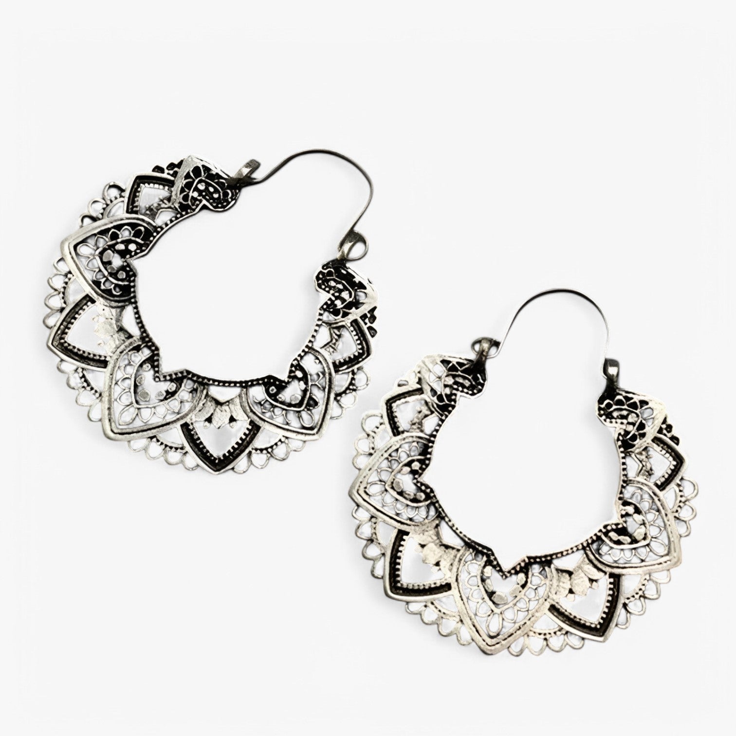 Jeanette | orecchini color argento - eleganza senza tempo per ogni occasione - Argento - Accessories Jewelry EARRINGS womens earring - Concept Palermo